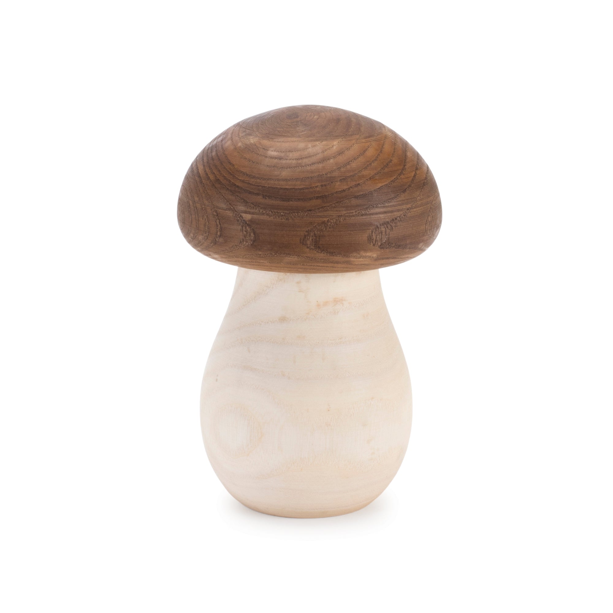Wood Mushroom Box Decor, Set of 2