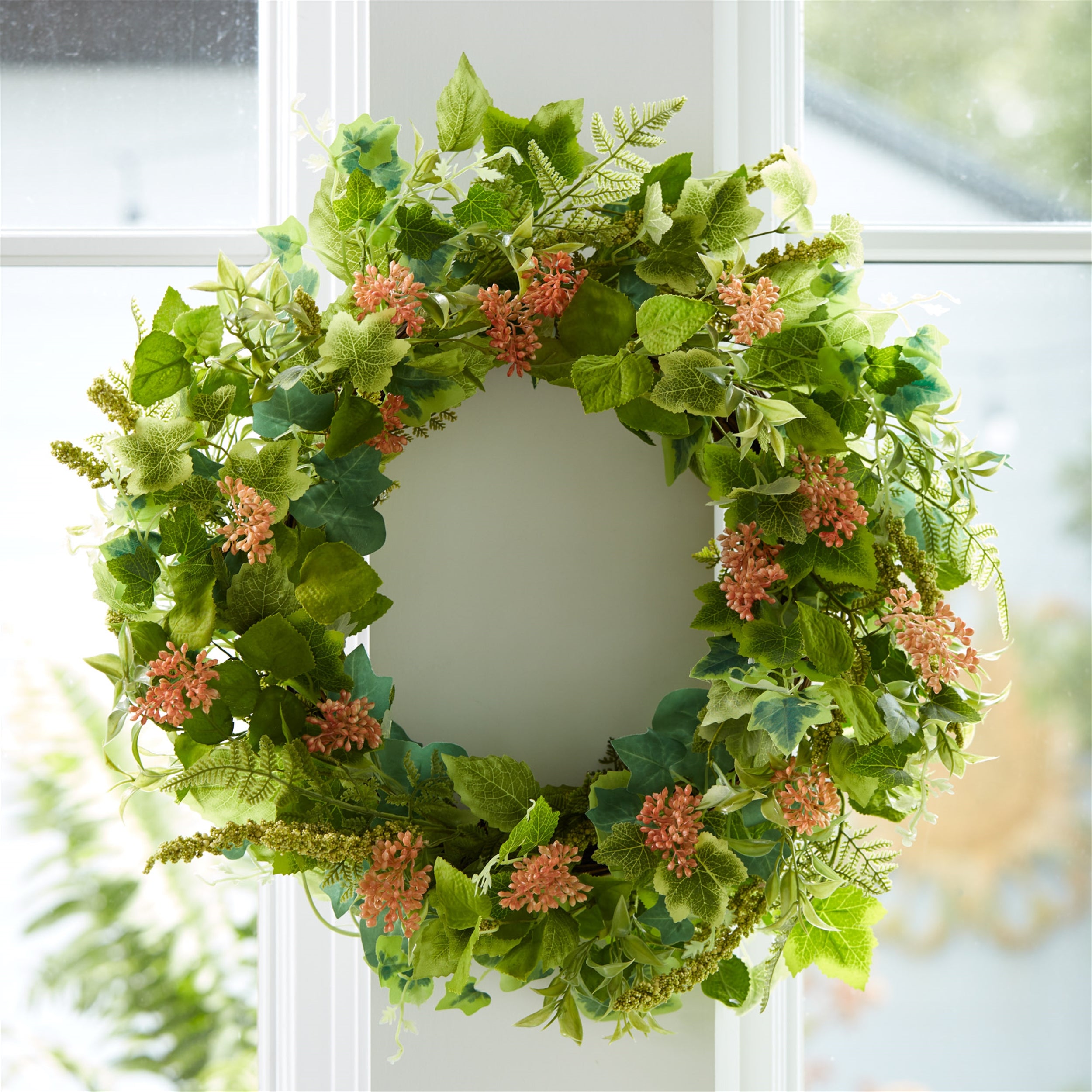 Mixed Seeded Foliage Wreath