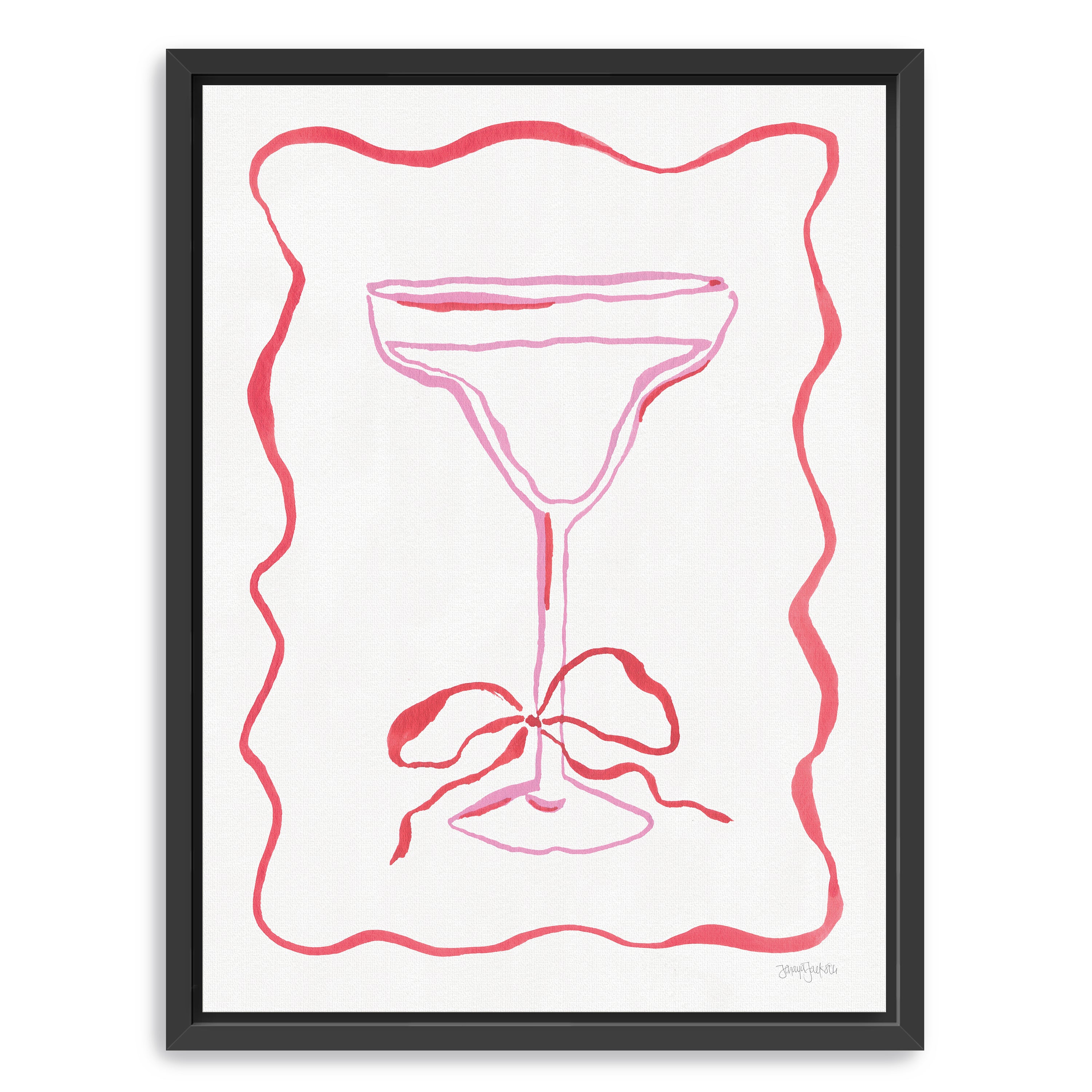 Cocktail Party I Canvas Giclee