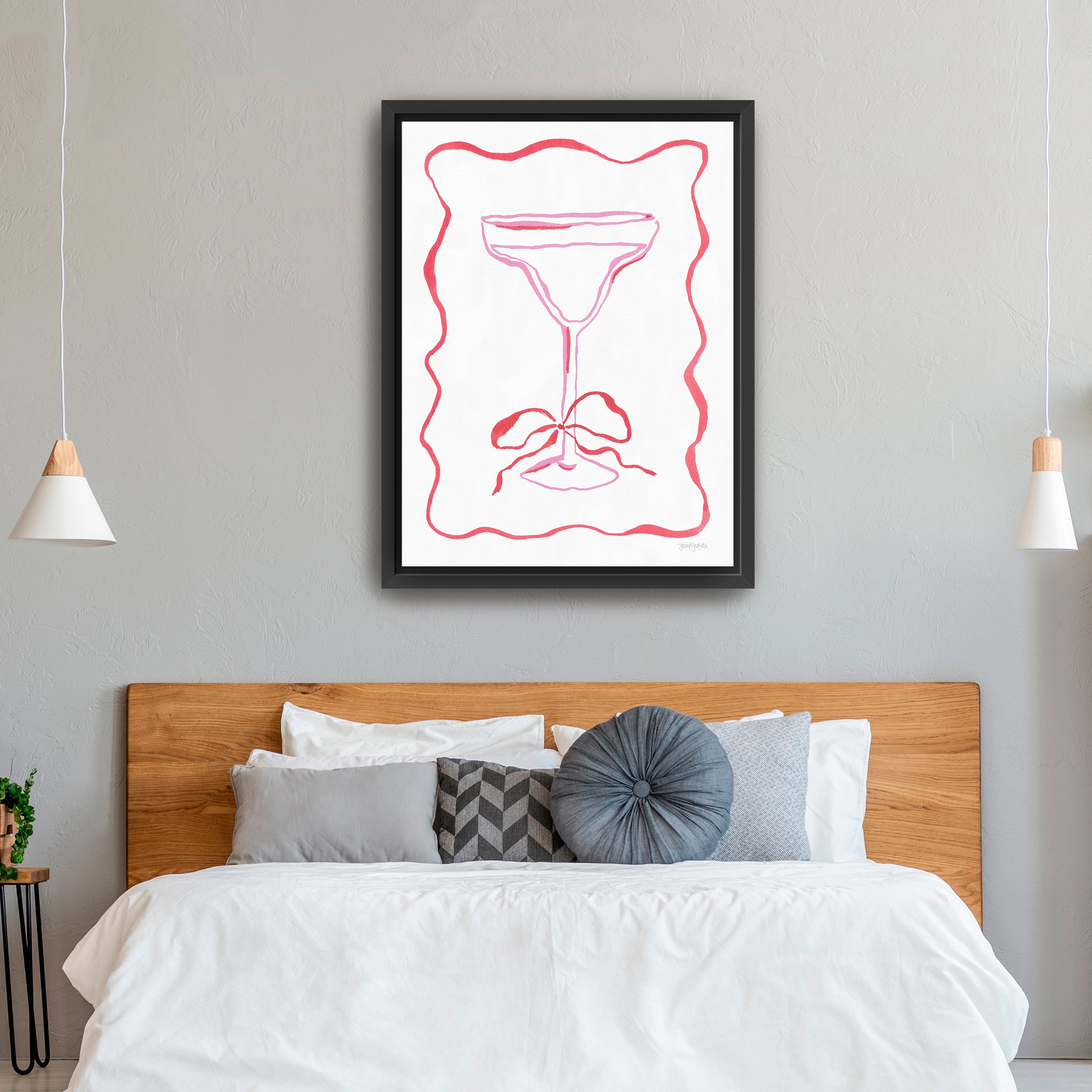 Cocktail Party I Canvas Giclee