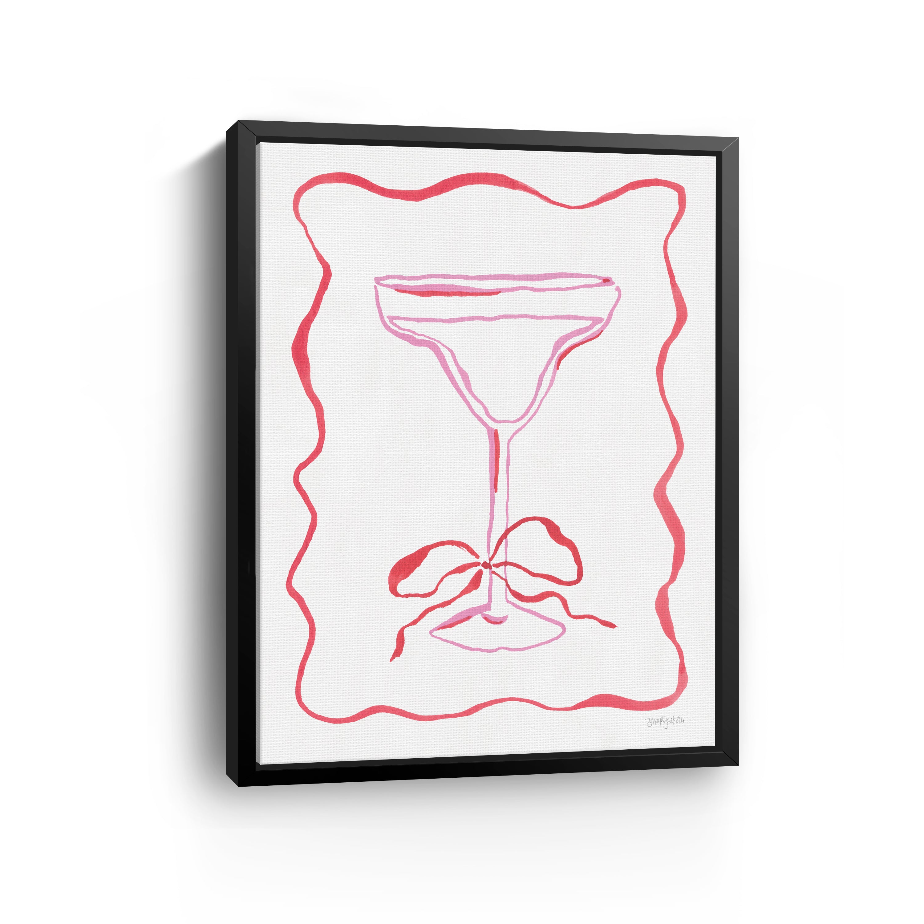 Cocktail Party I Canvas Giclee