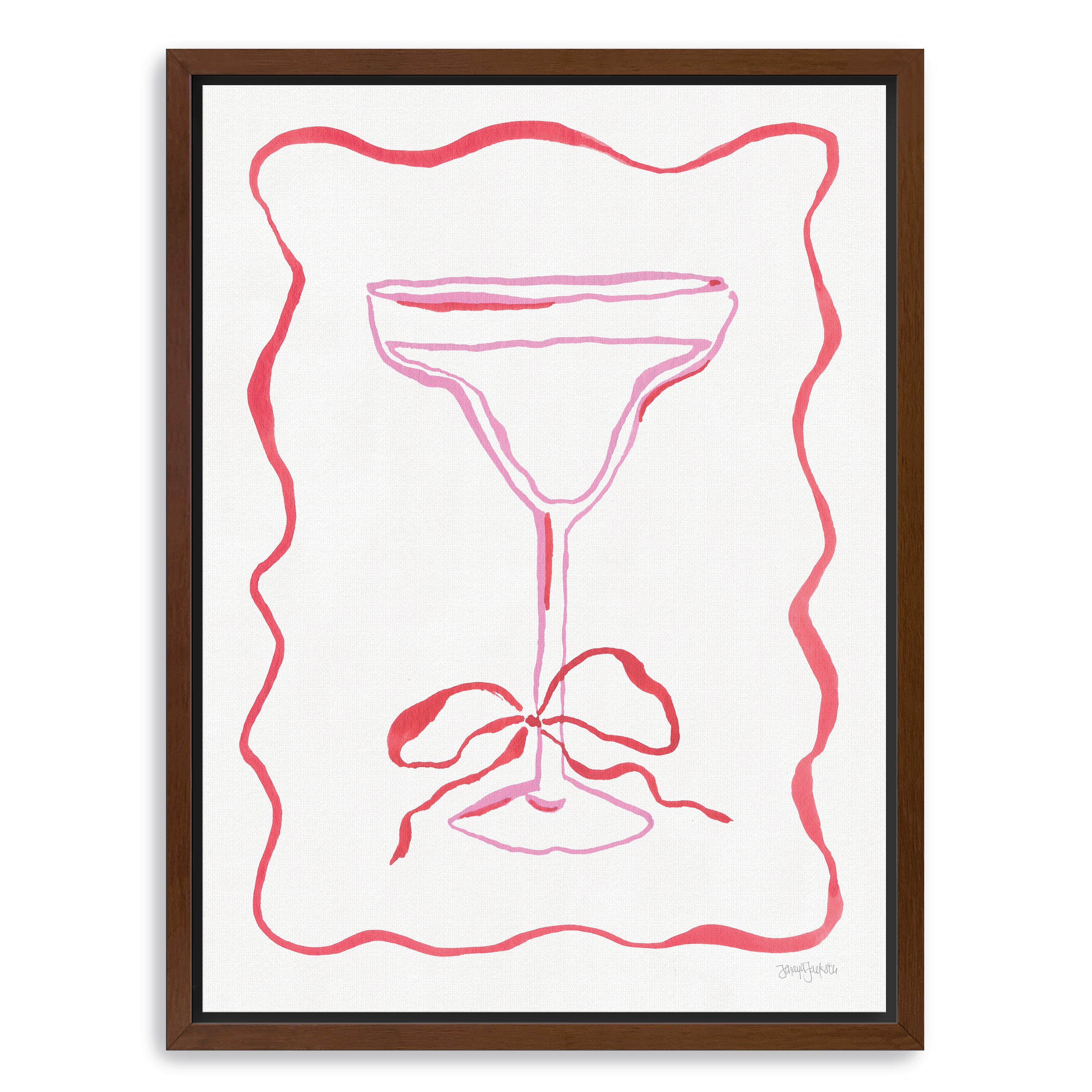 Cocktail Party I Canvas Giclee