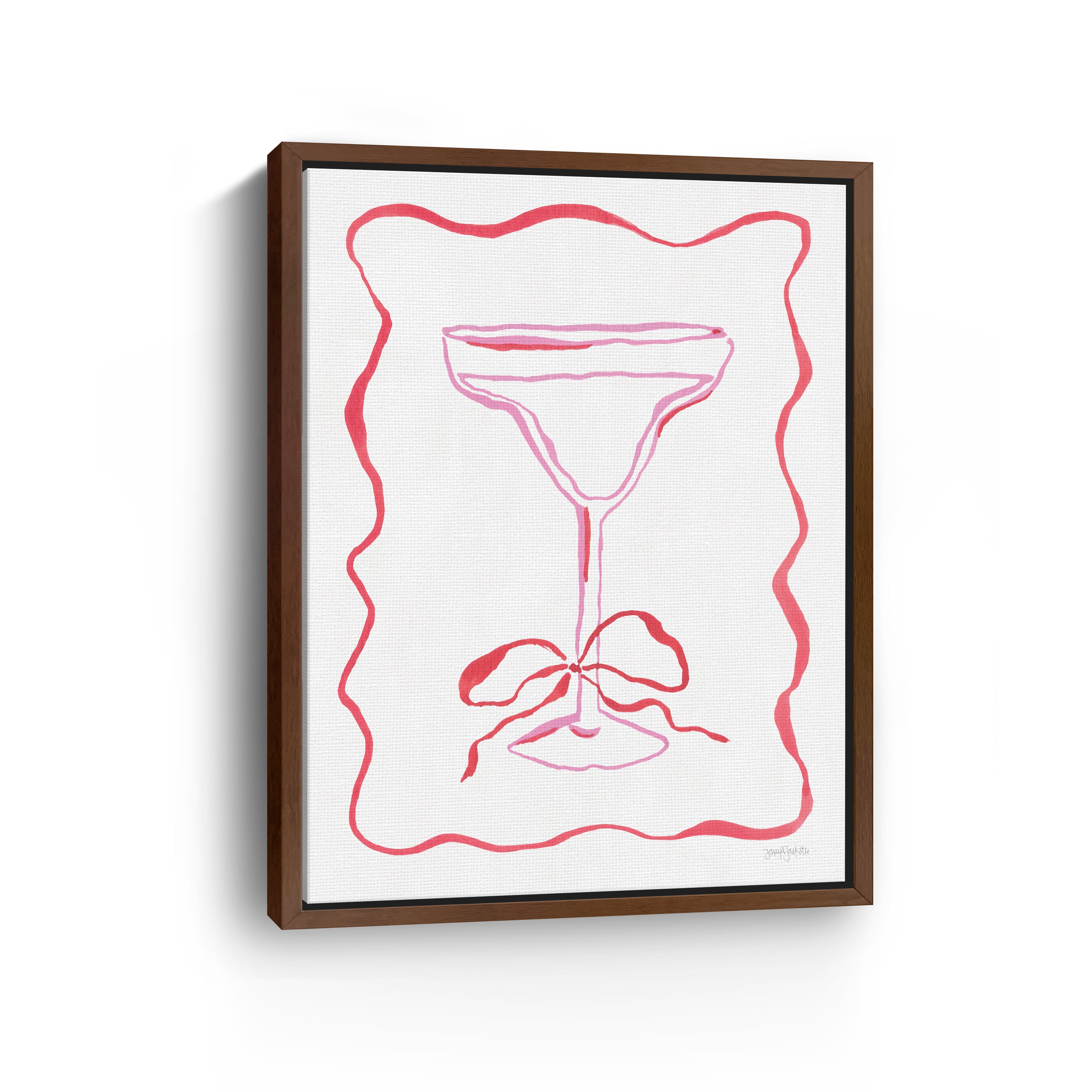 Cocktail Party I Canvas Giclee
