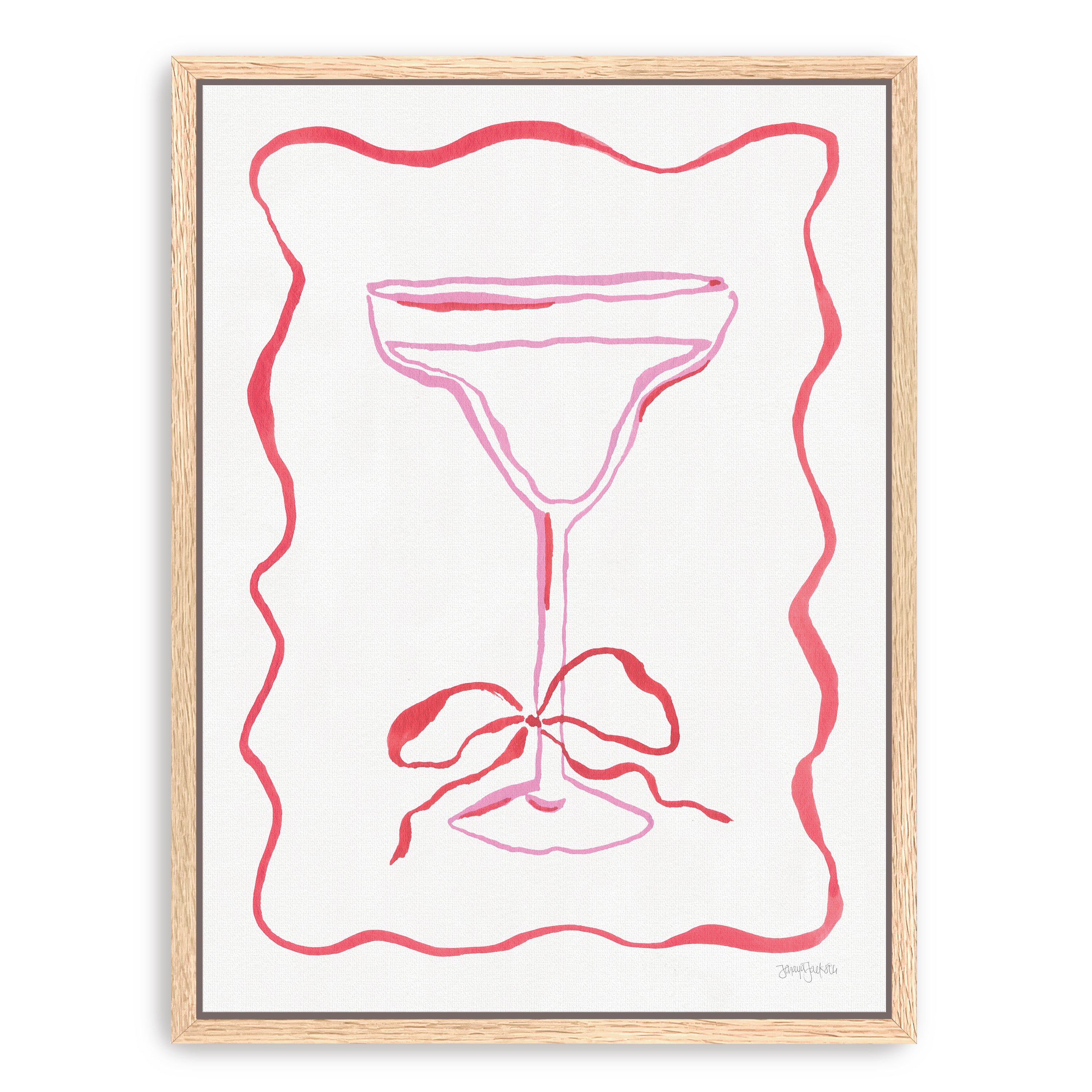 Cocktail Party I Canvas Giclee