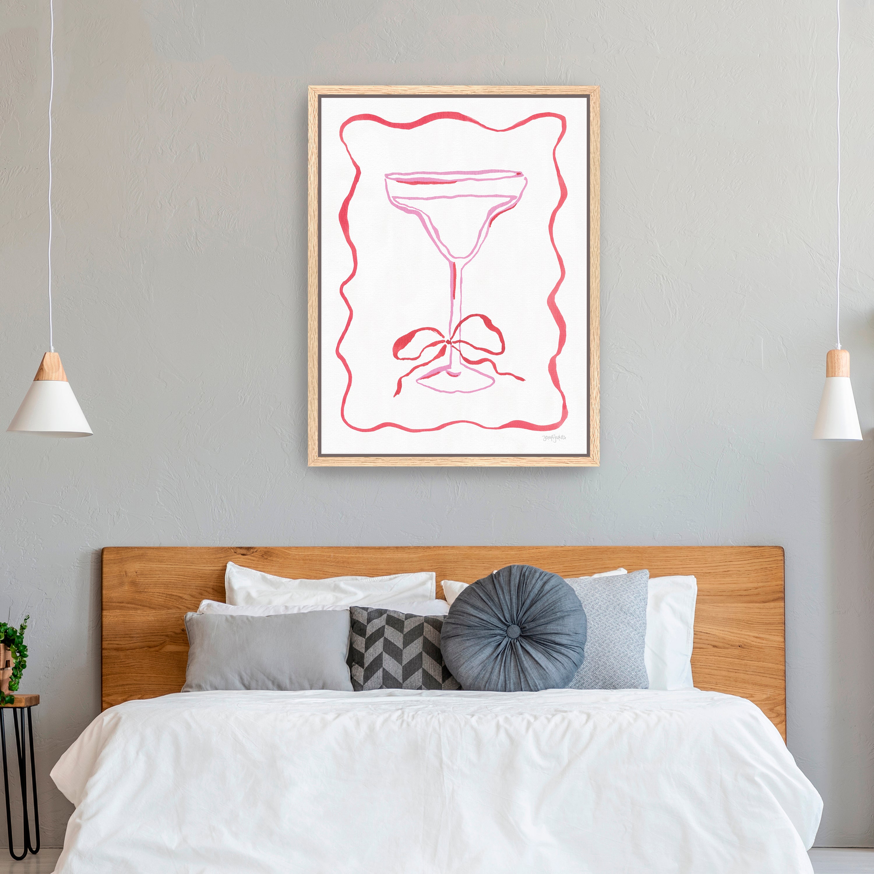 Cocktail Party I Canvas Giclee