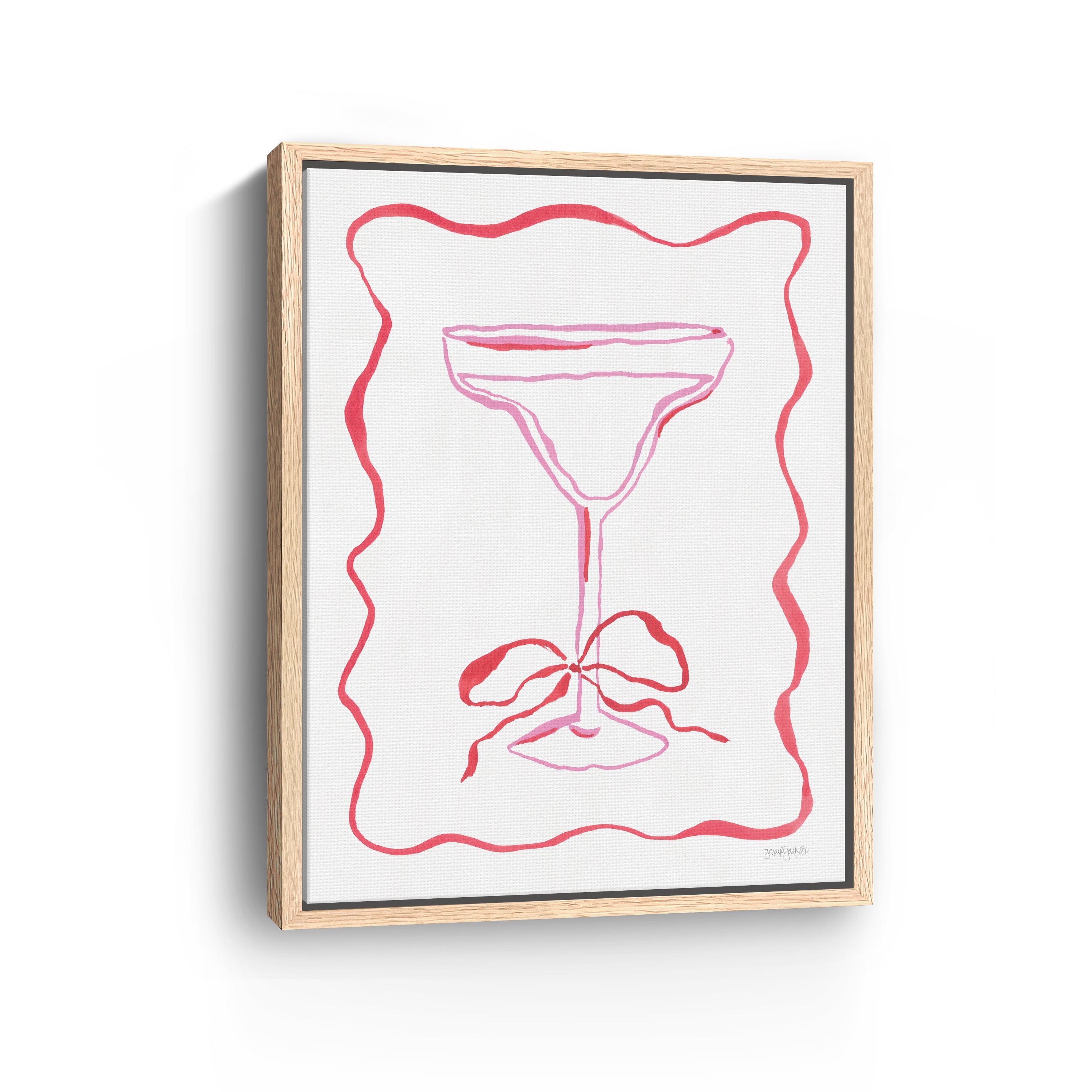 Cocktail Party I Canvas Giclee