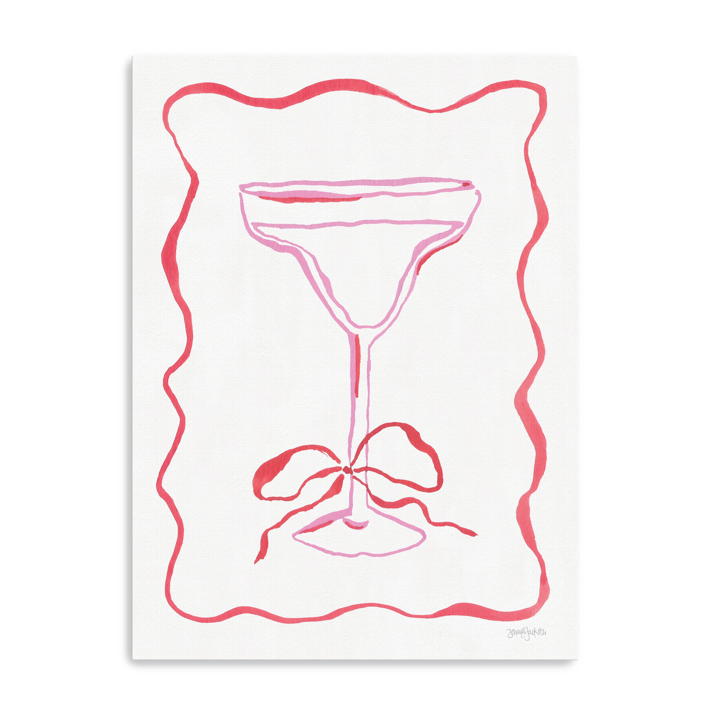 Cocktail Party I Canvas Giclee