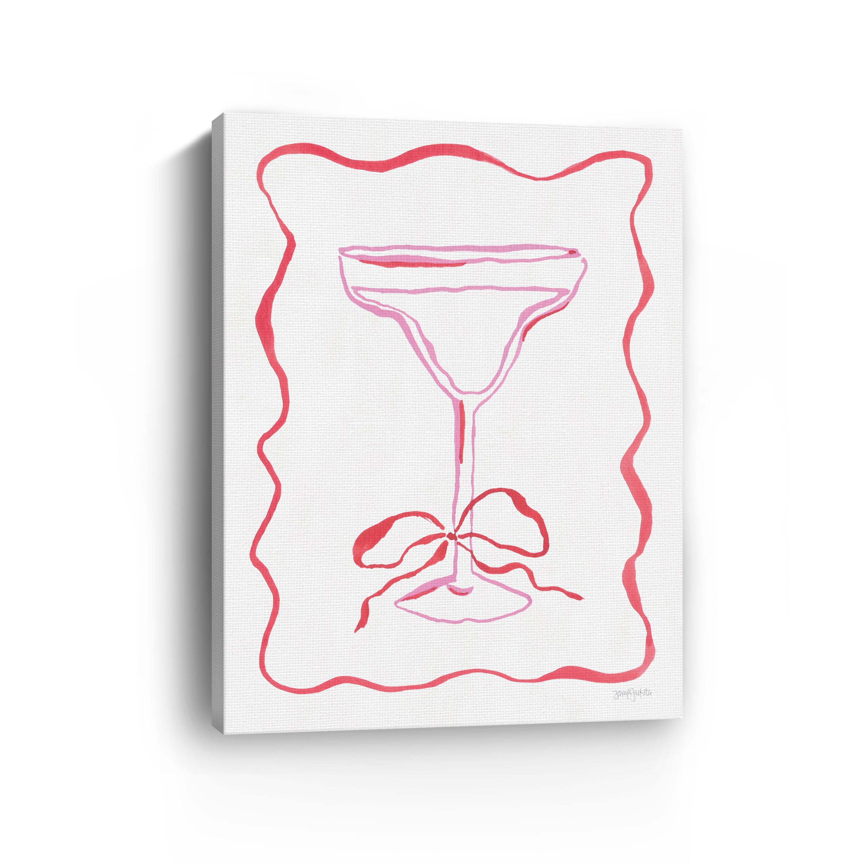 Cocktail Party I Canvas Giclee