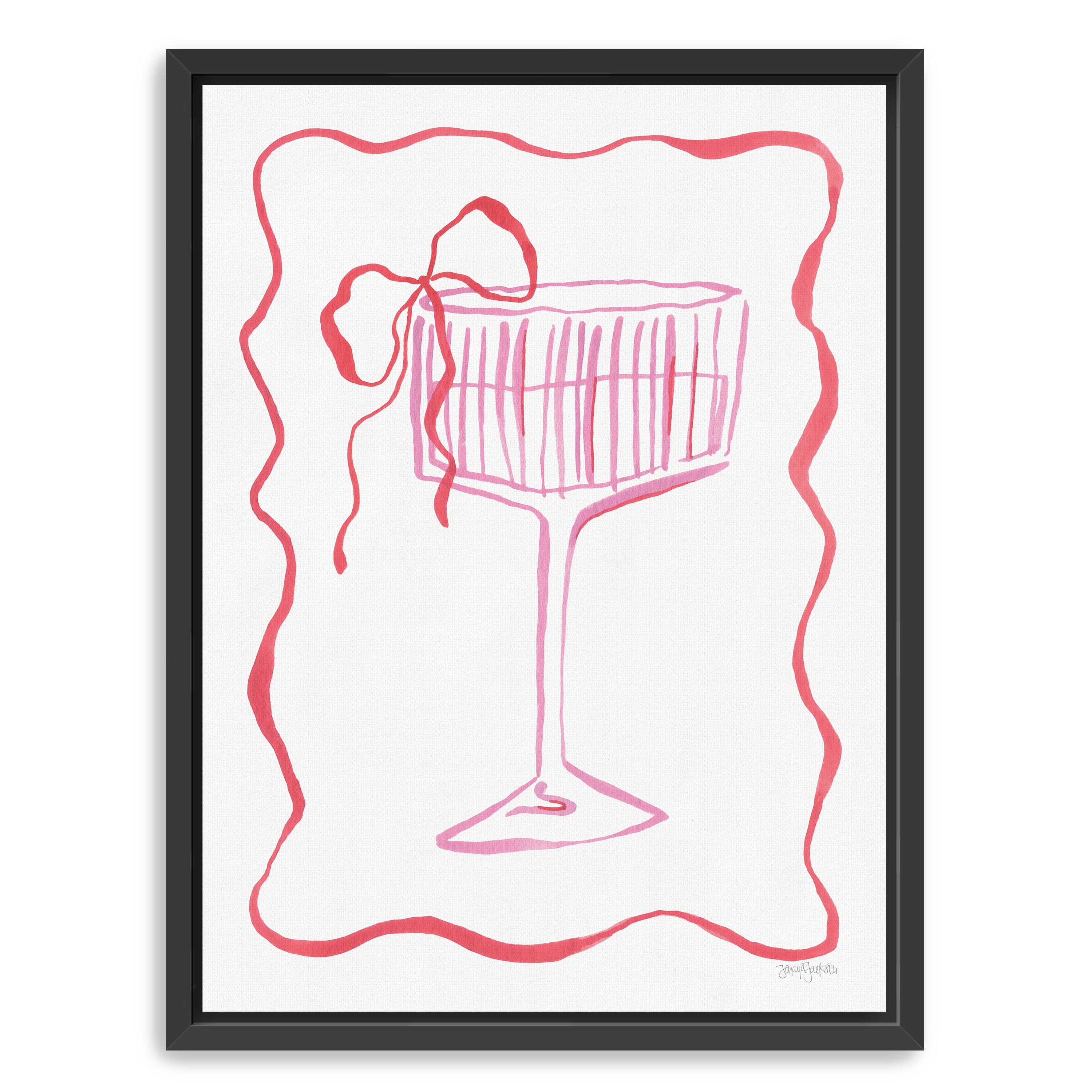 Cocktail Party II Canvas Giclee