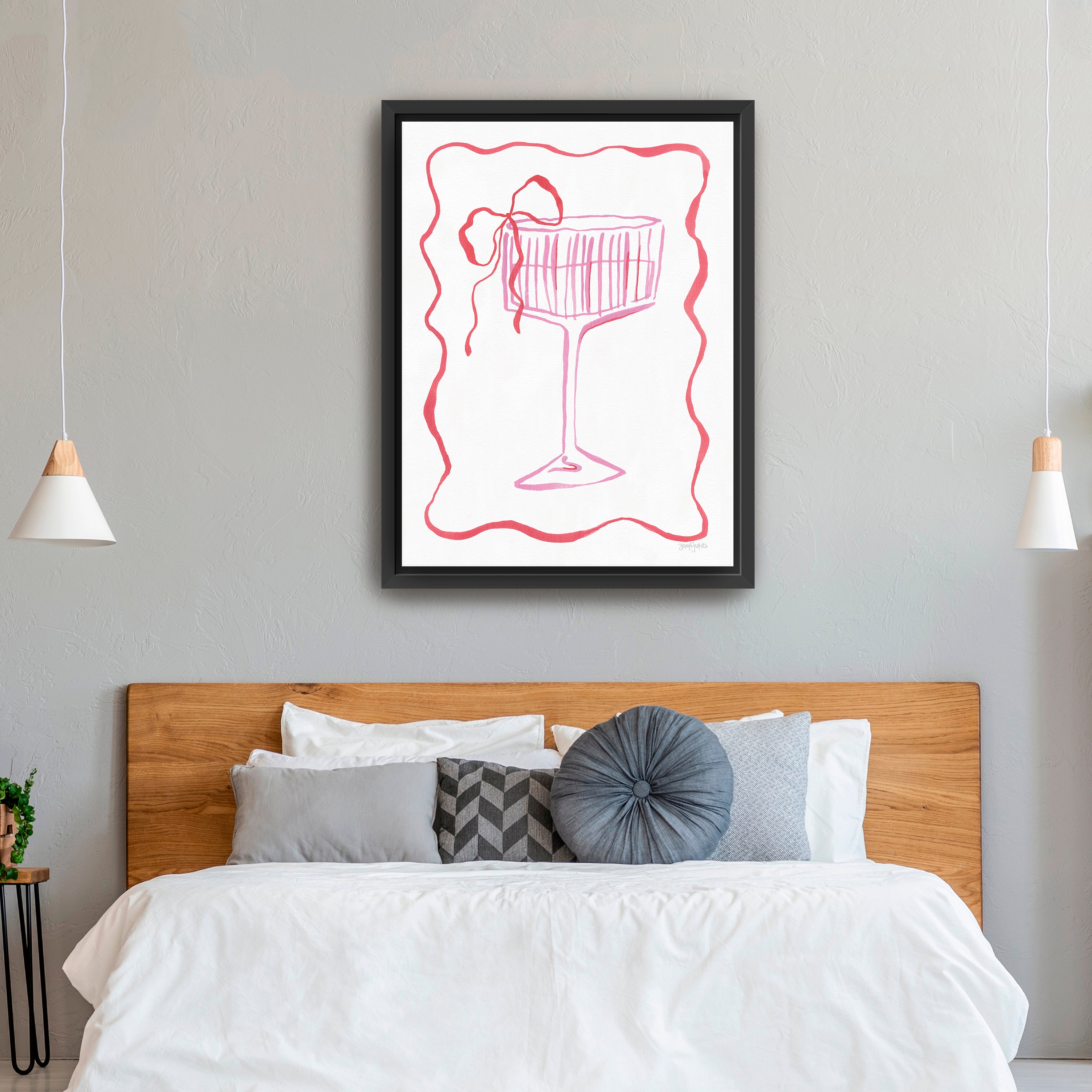 Cocktail Party II Canvas Giclee