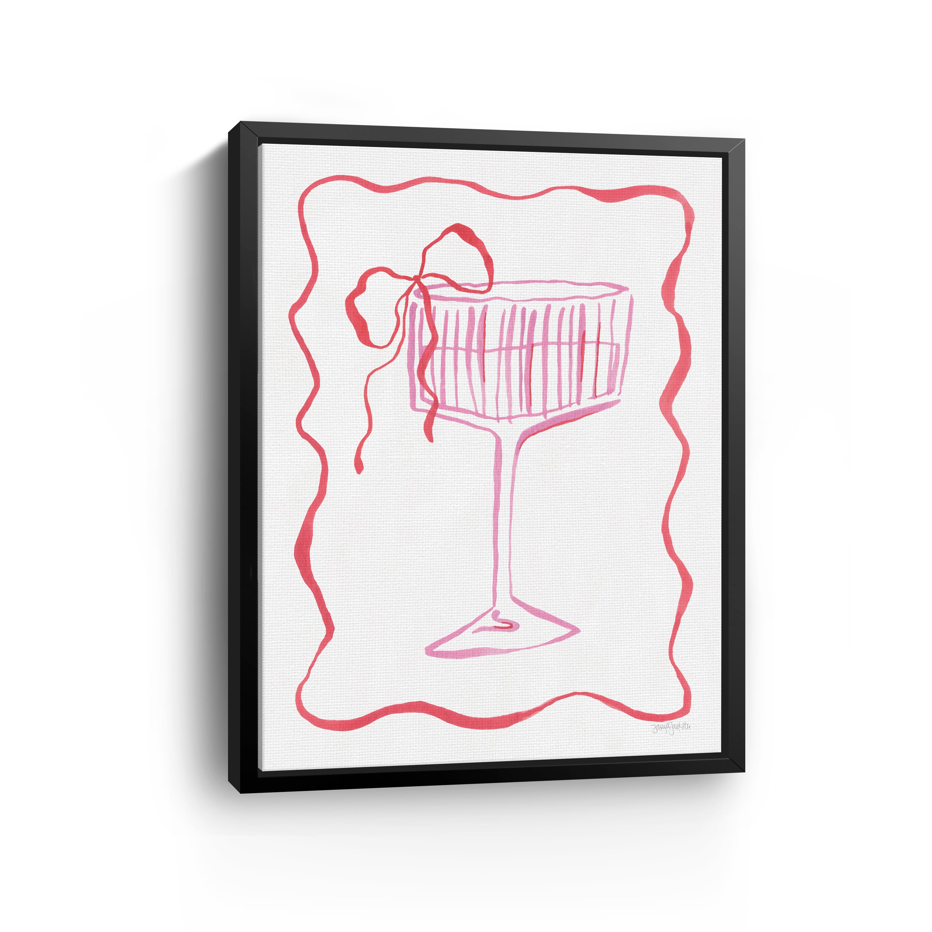 Cocktail Party II Canvas Giclee