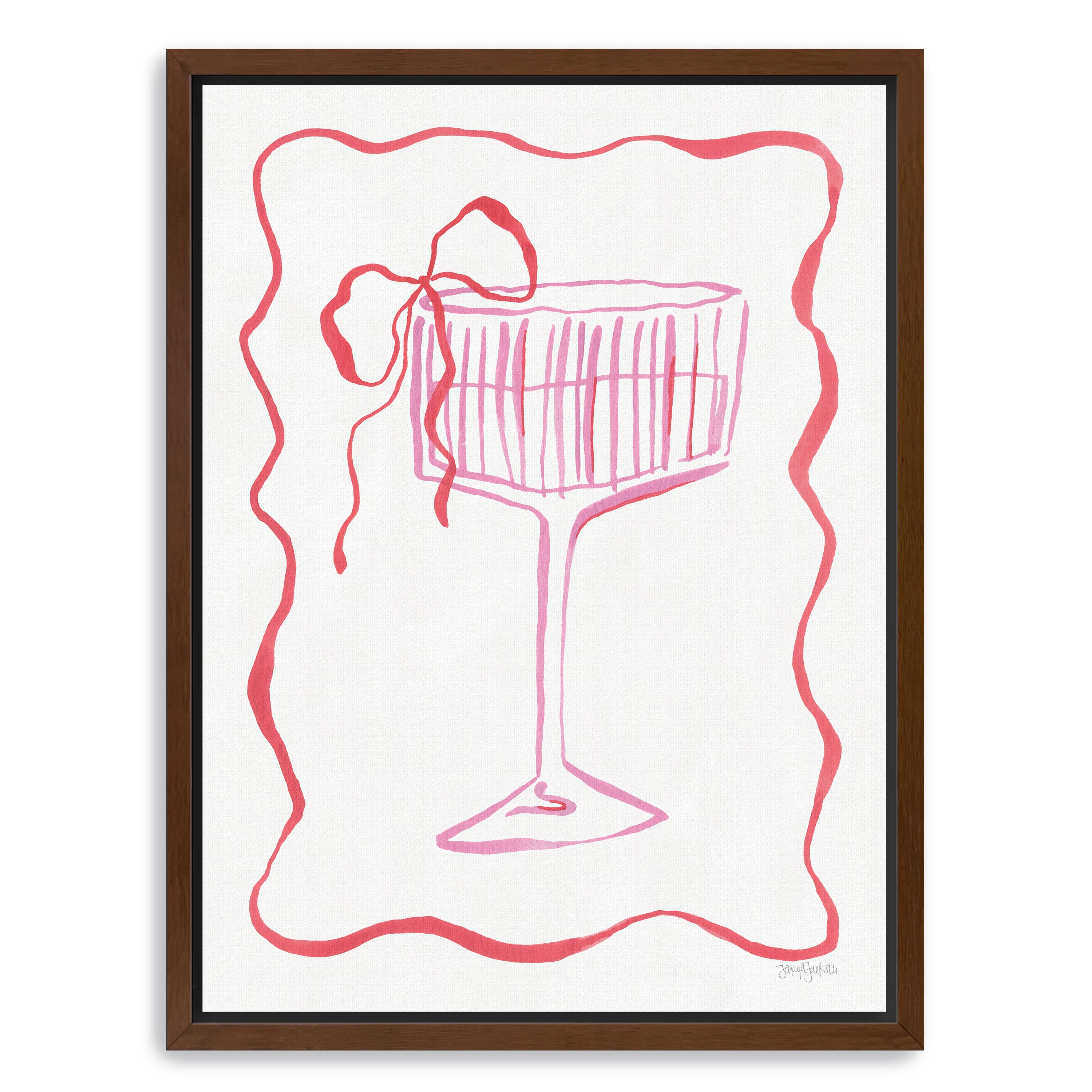 Cocktail Party II Canvas Giclee