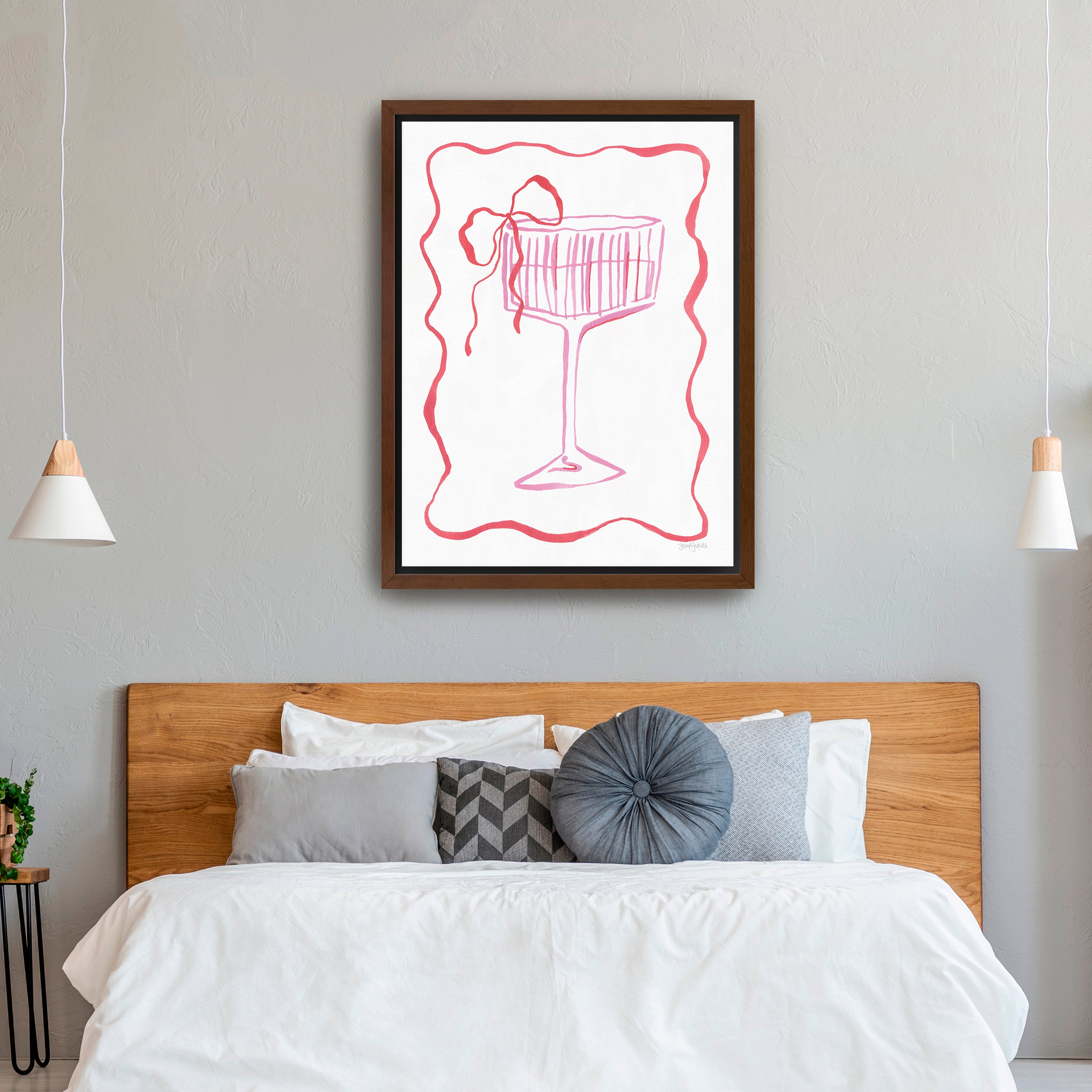 Cocktail Party II Canvas Giclee