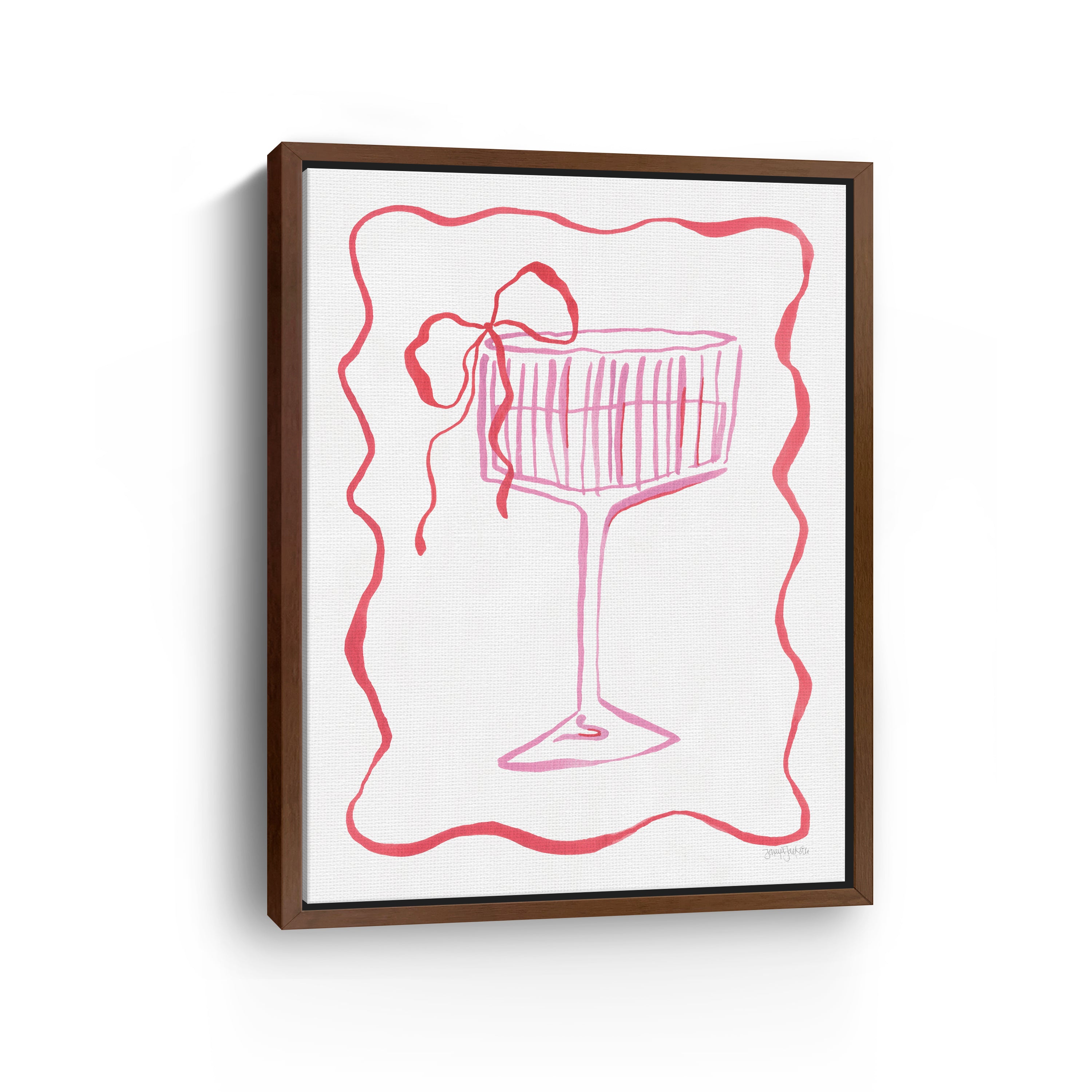 Cocktail Party II Canvas Giclee