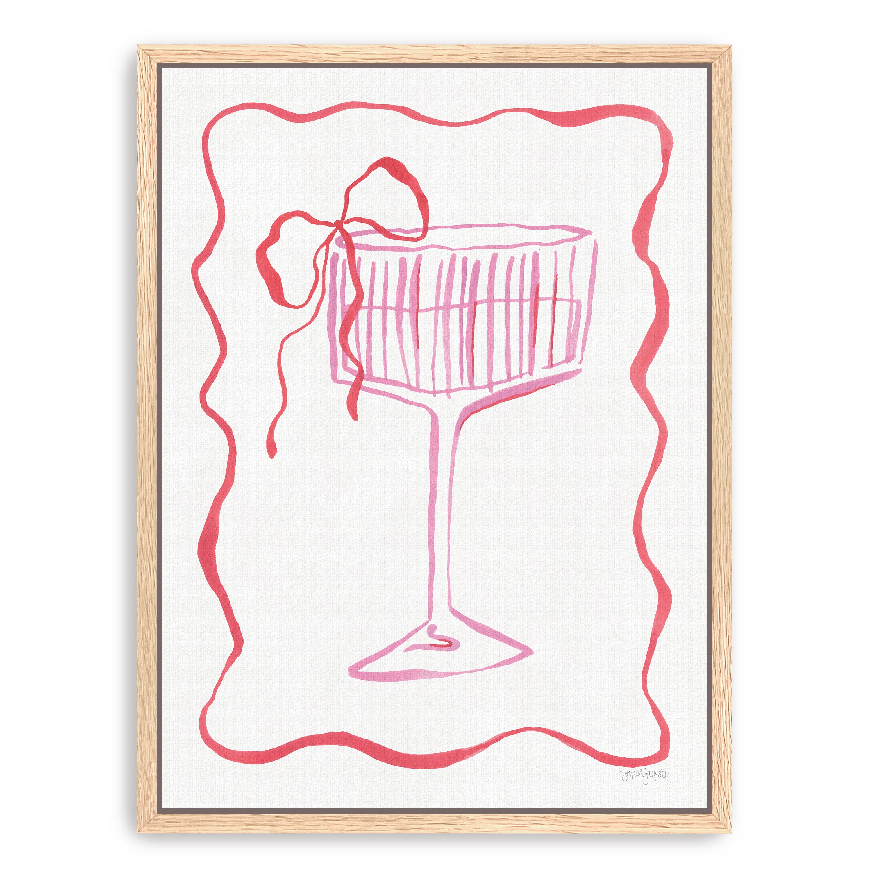 Cocktail Party II Canvas Giclee