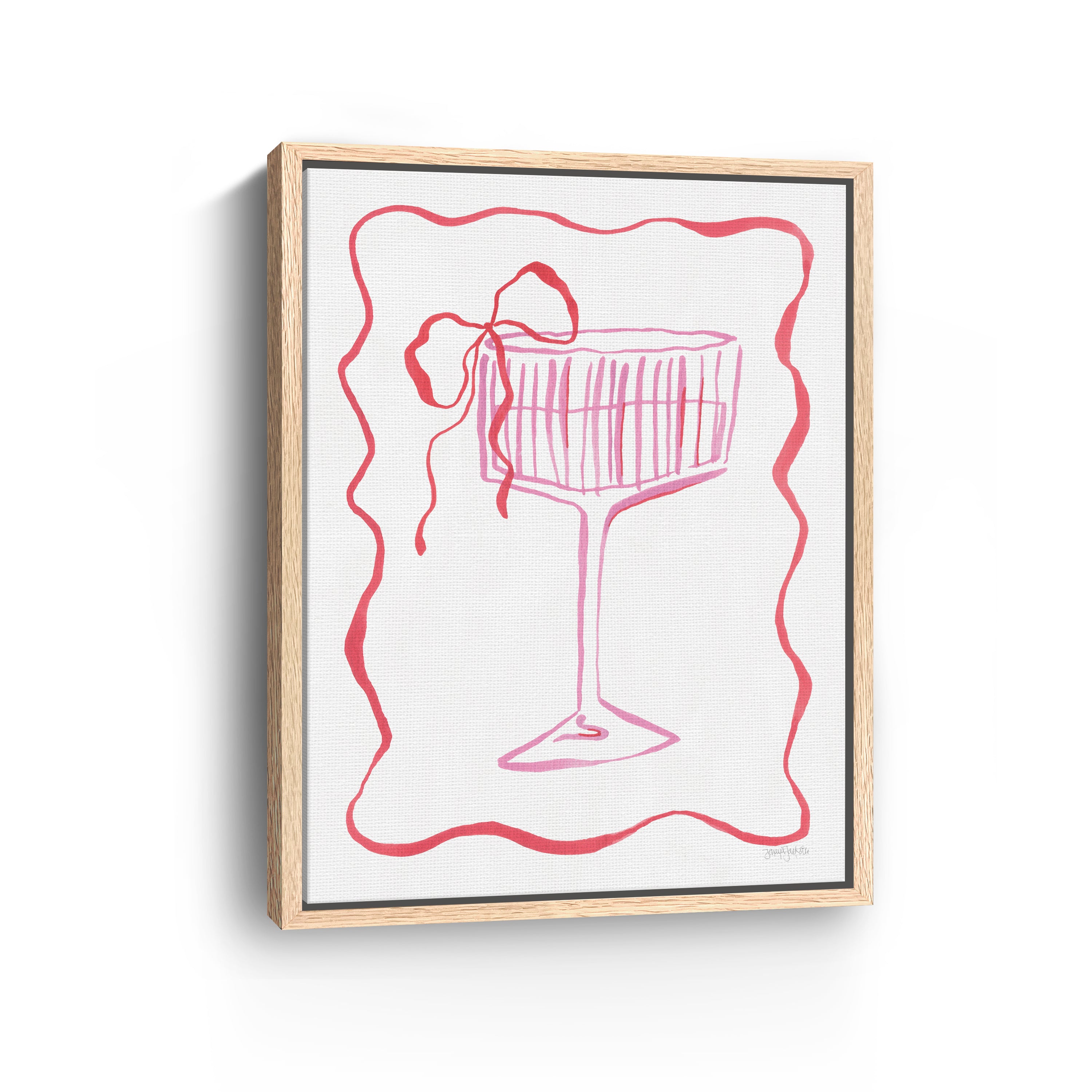 Cocktail Party II Canvas Giclee