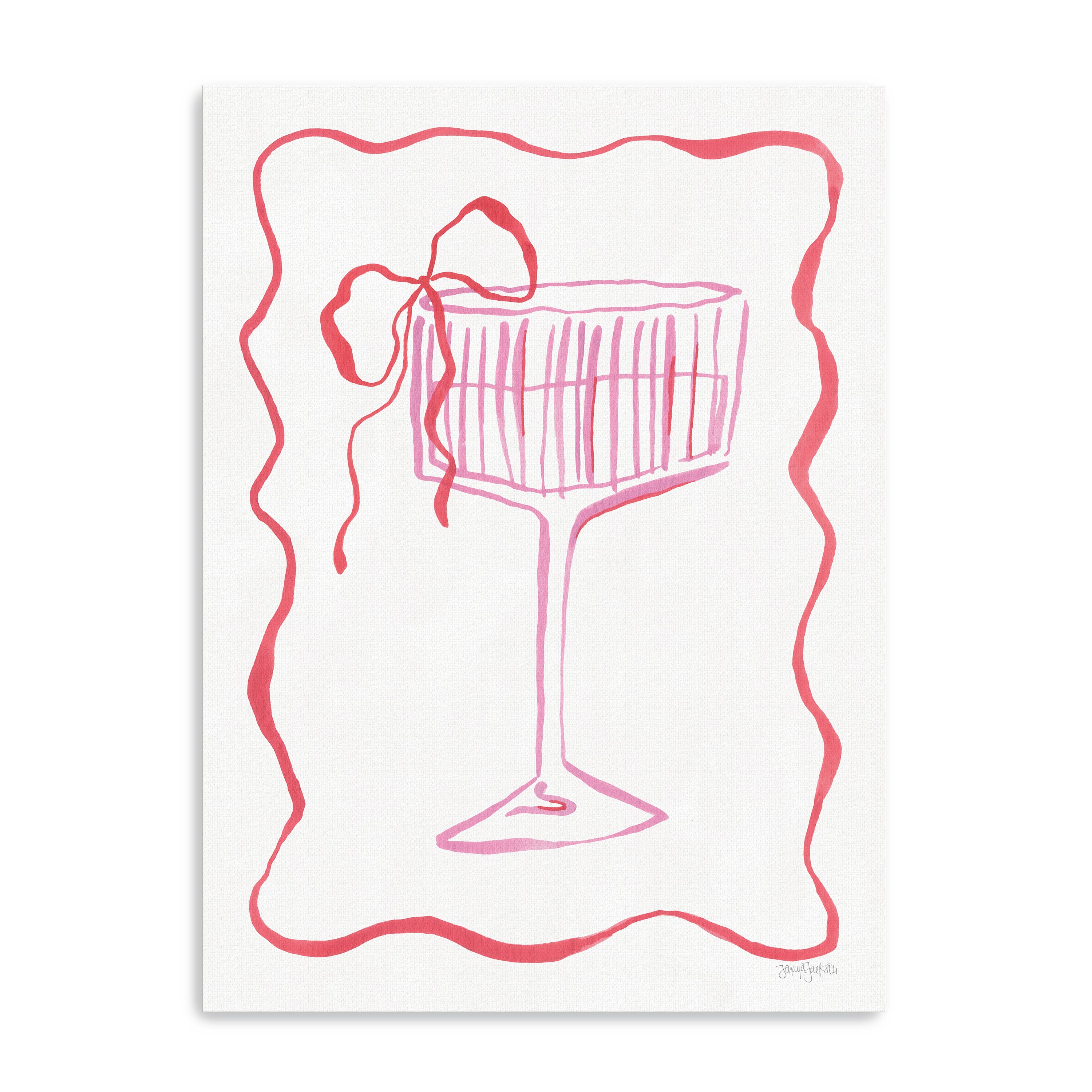 Cocktail Party II Canvas Giclee