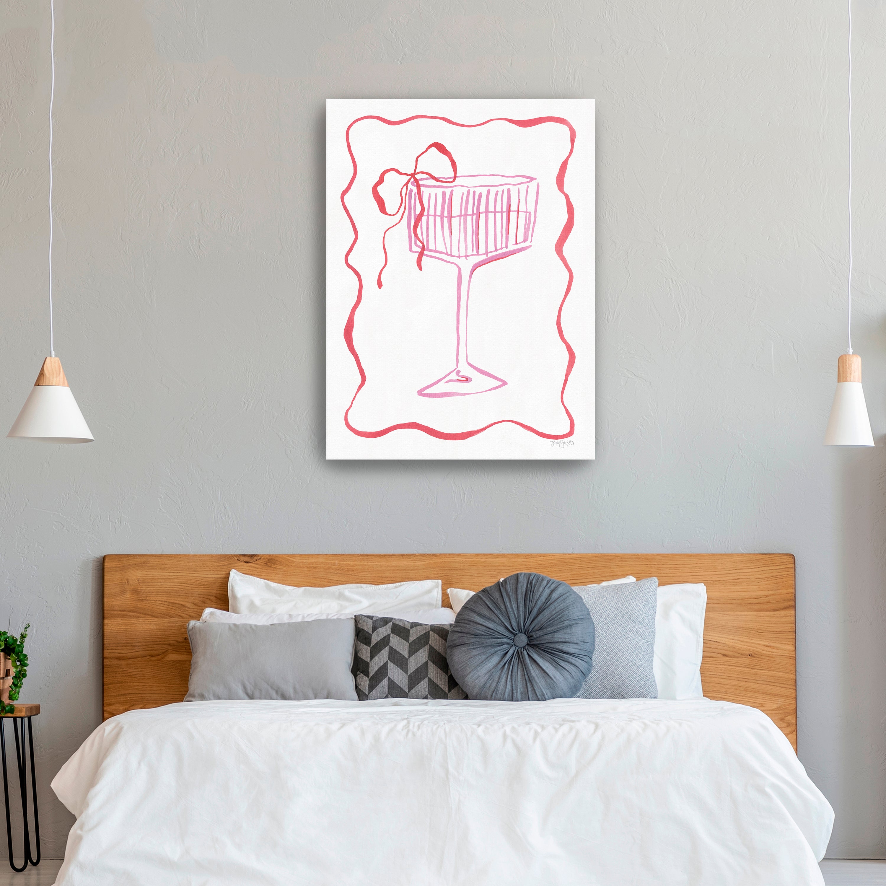 Cocktail Party II Canvas Giclee