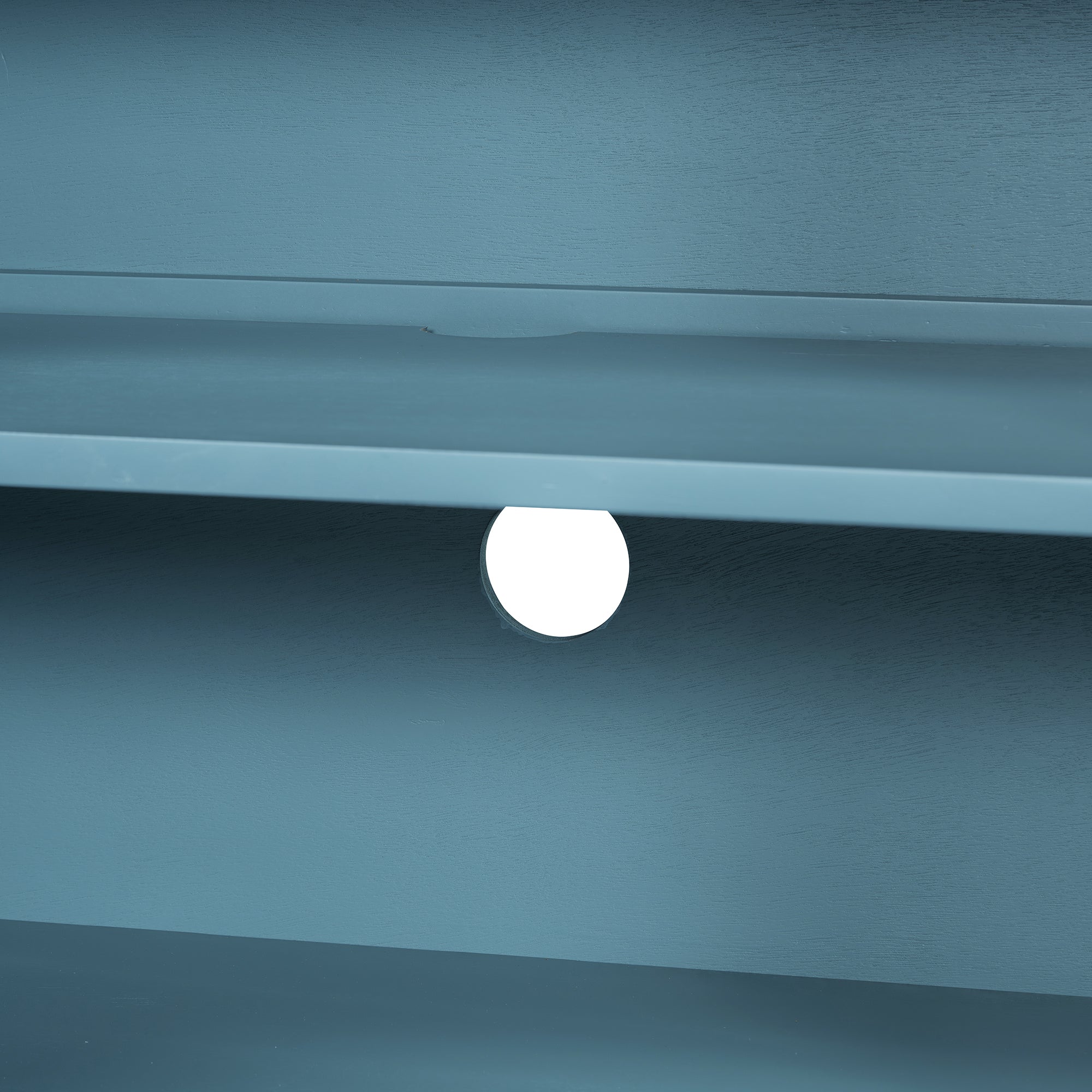 Mirrored Door Console Table