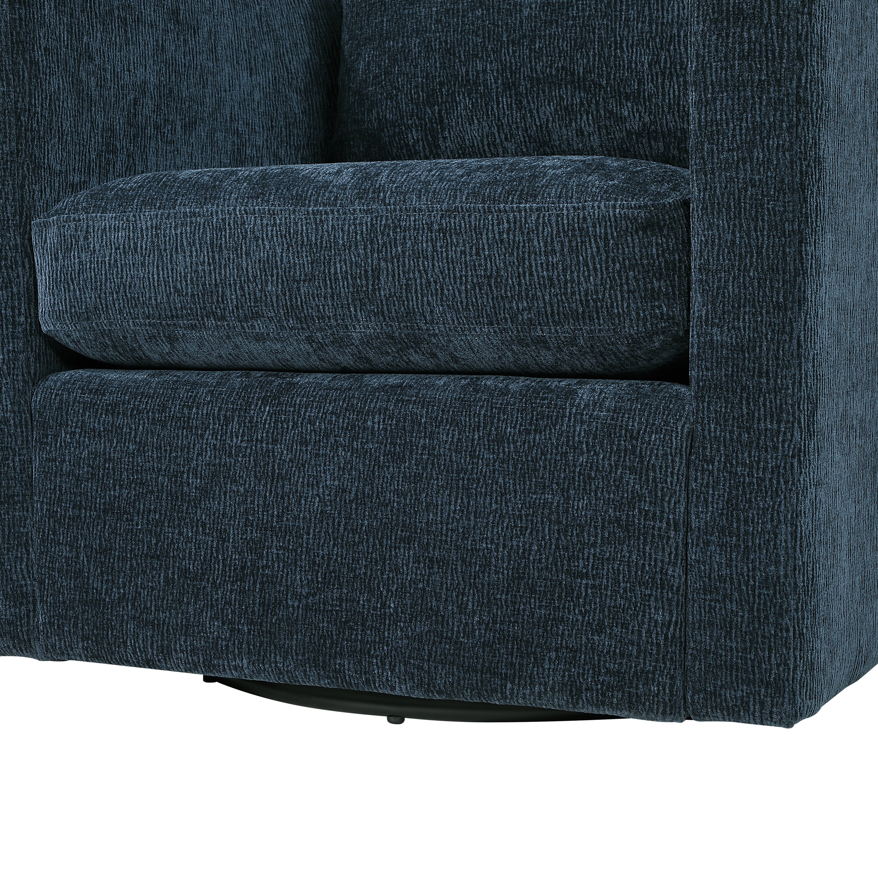 Sutton Swivel Barrel Chair with Performance Fabric
