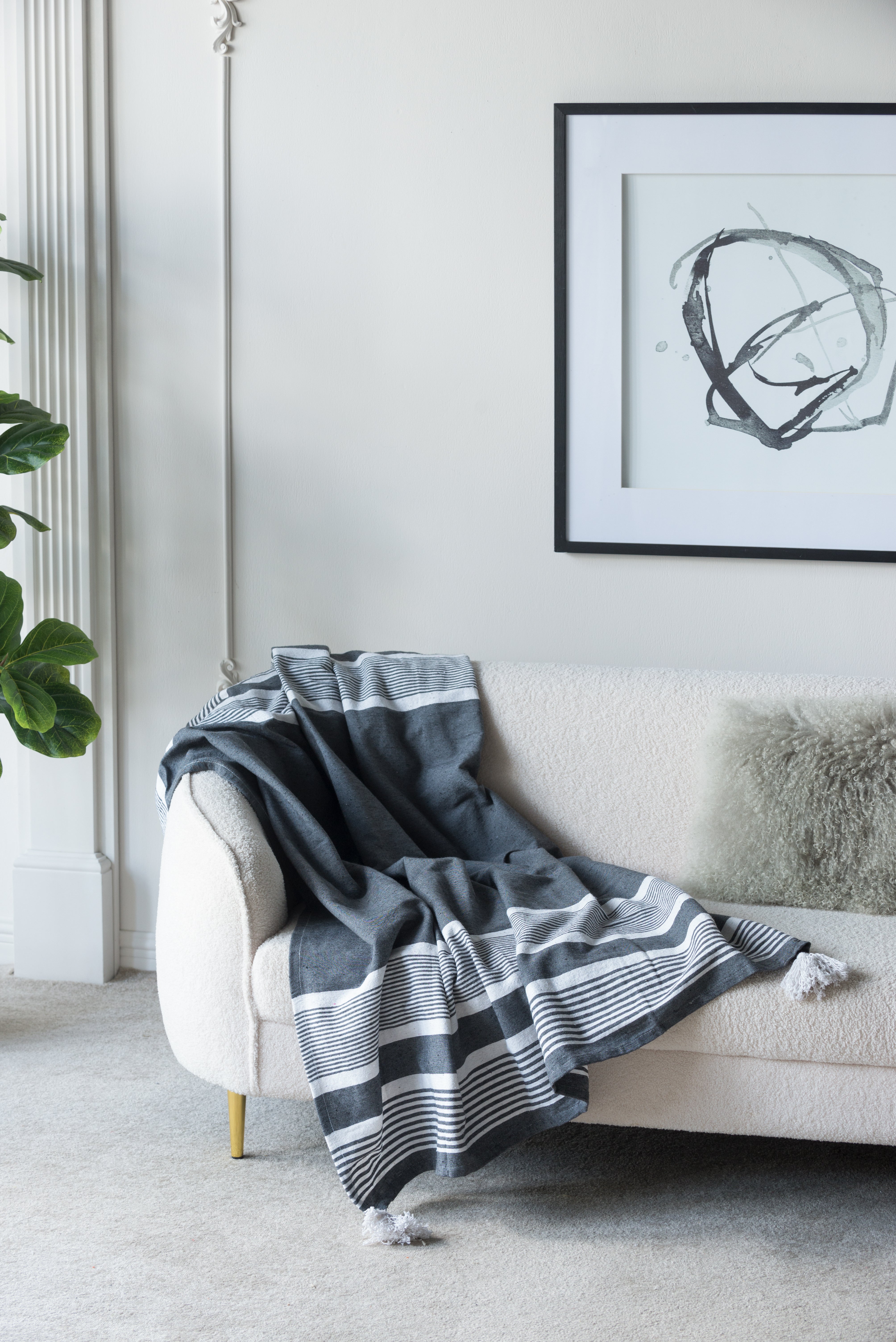 50x60' Gregory Throw Blanket, 2 Pack