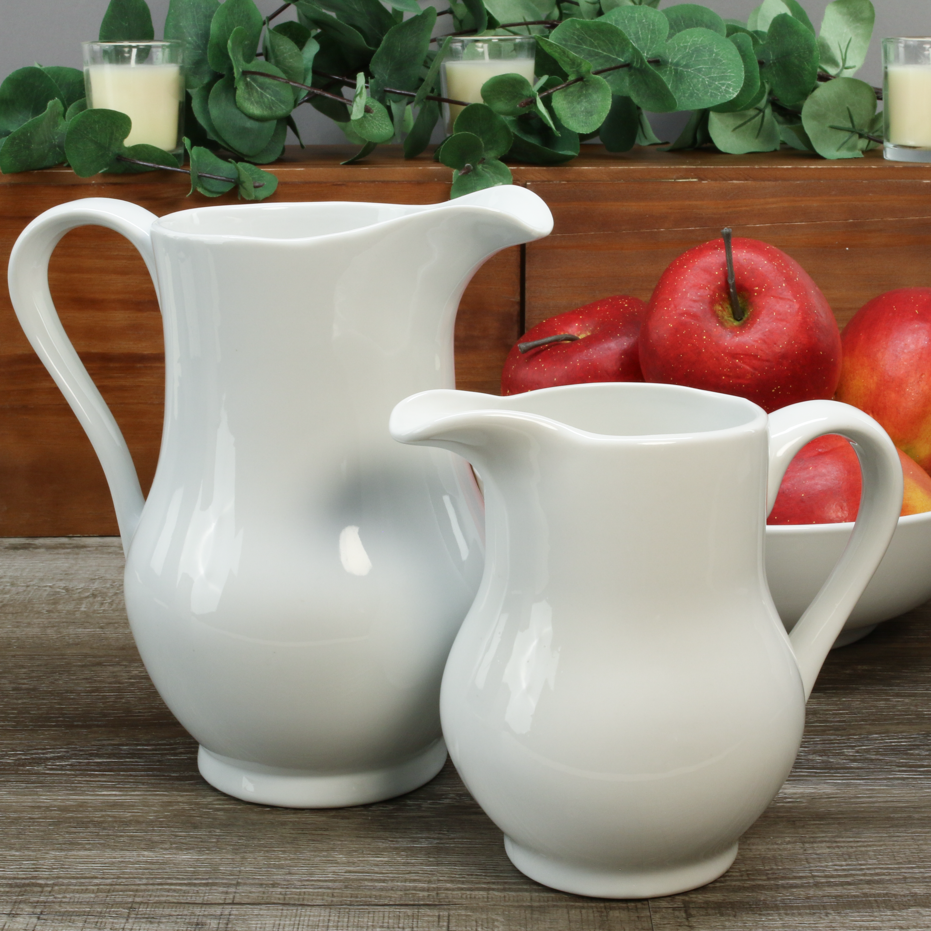 Pitcher Set, Set of 2 1 Quart/2 Quart