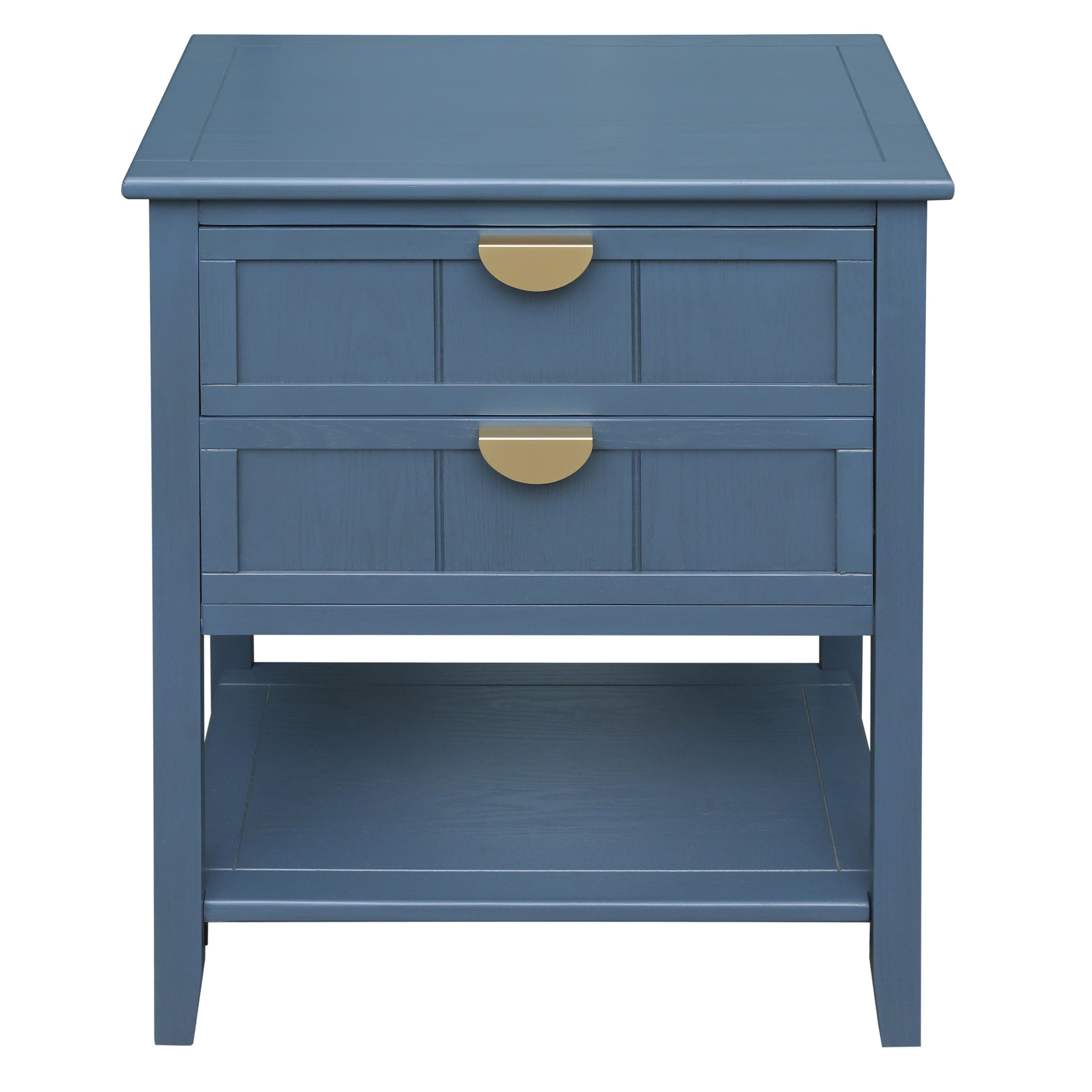 2 Drawer Side Table