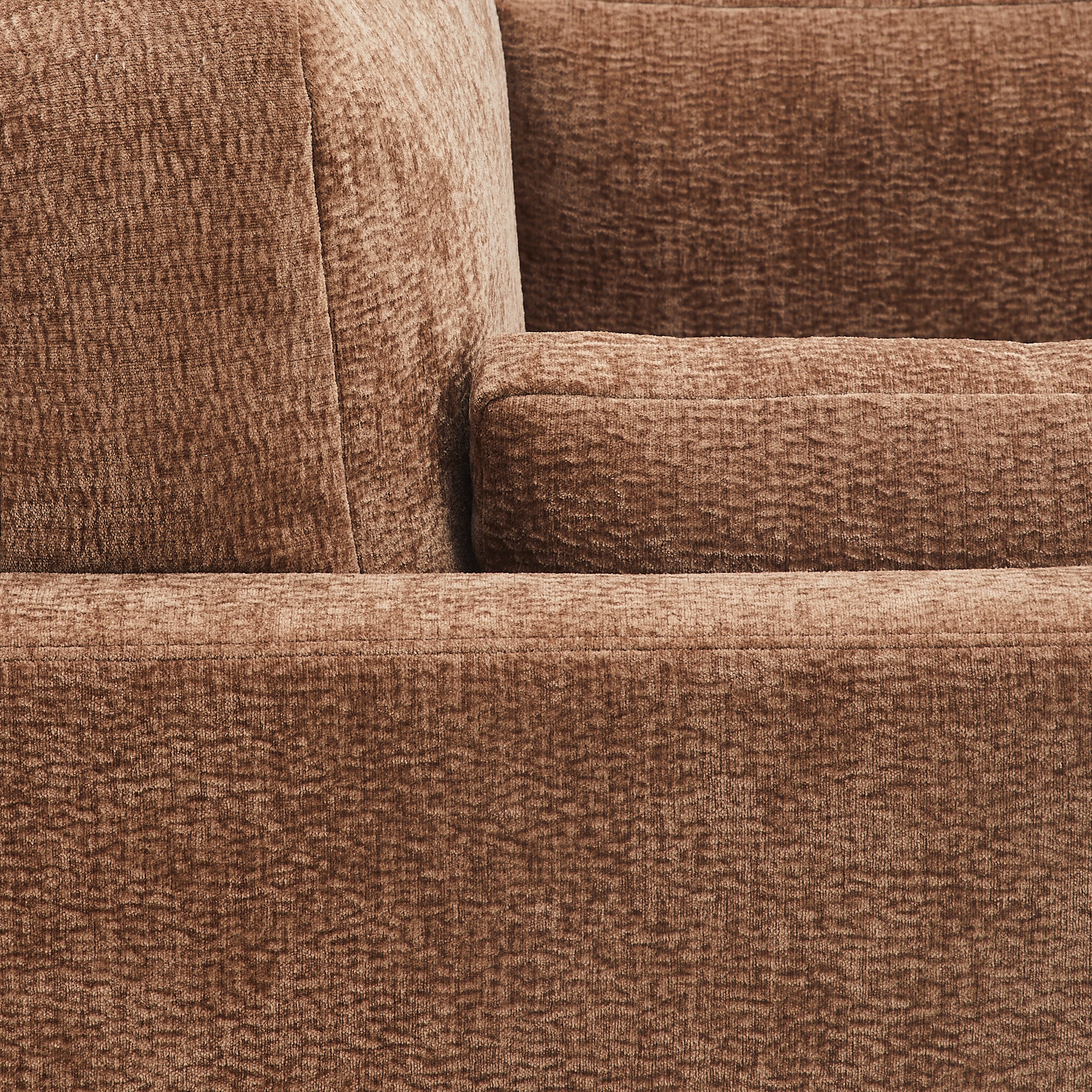 Chios Modern Arm Chair with Walnut Frame