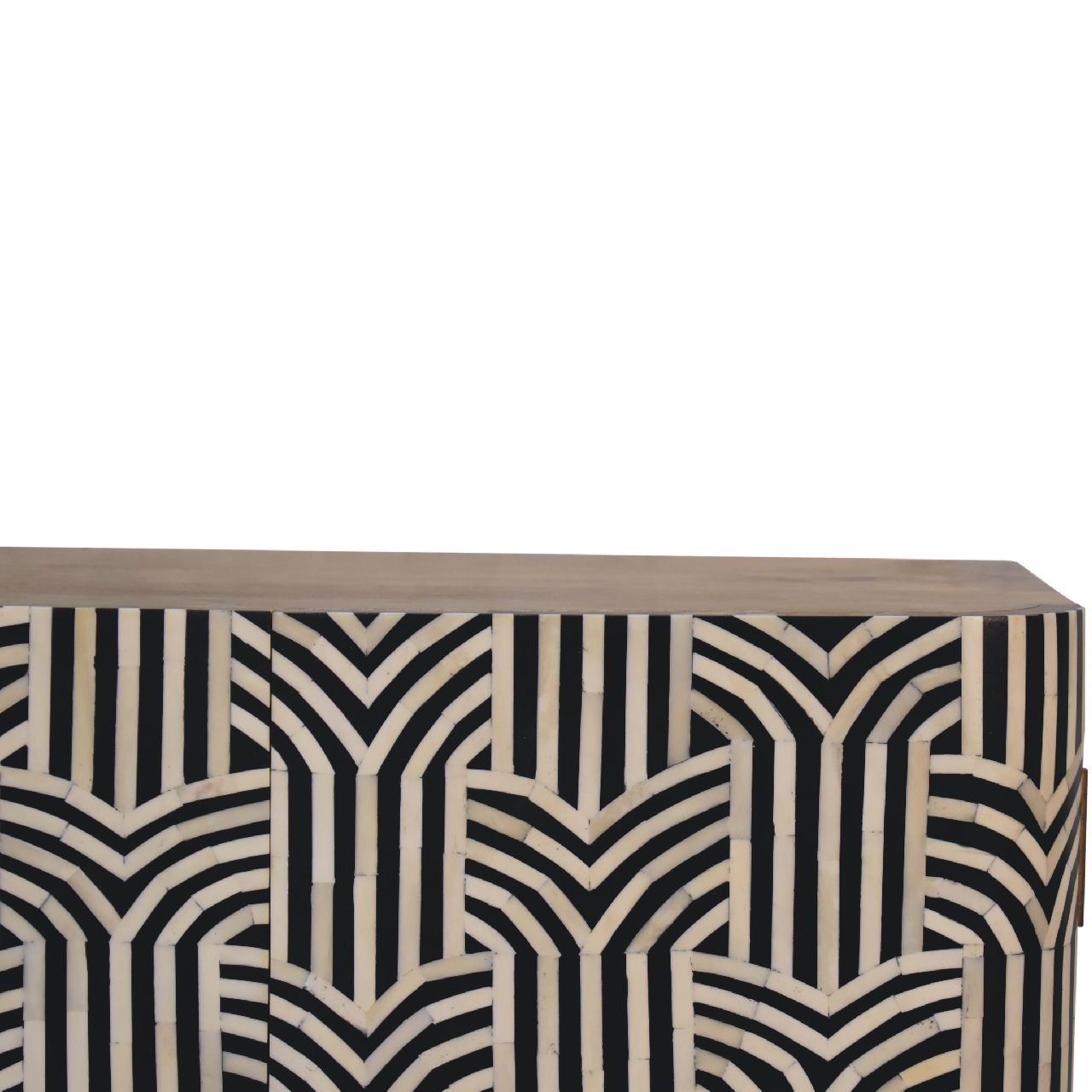 Edessa Solid Wood & Bone Inlay Cabinet