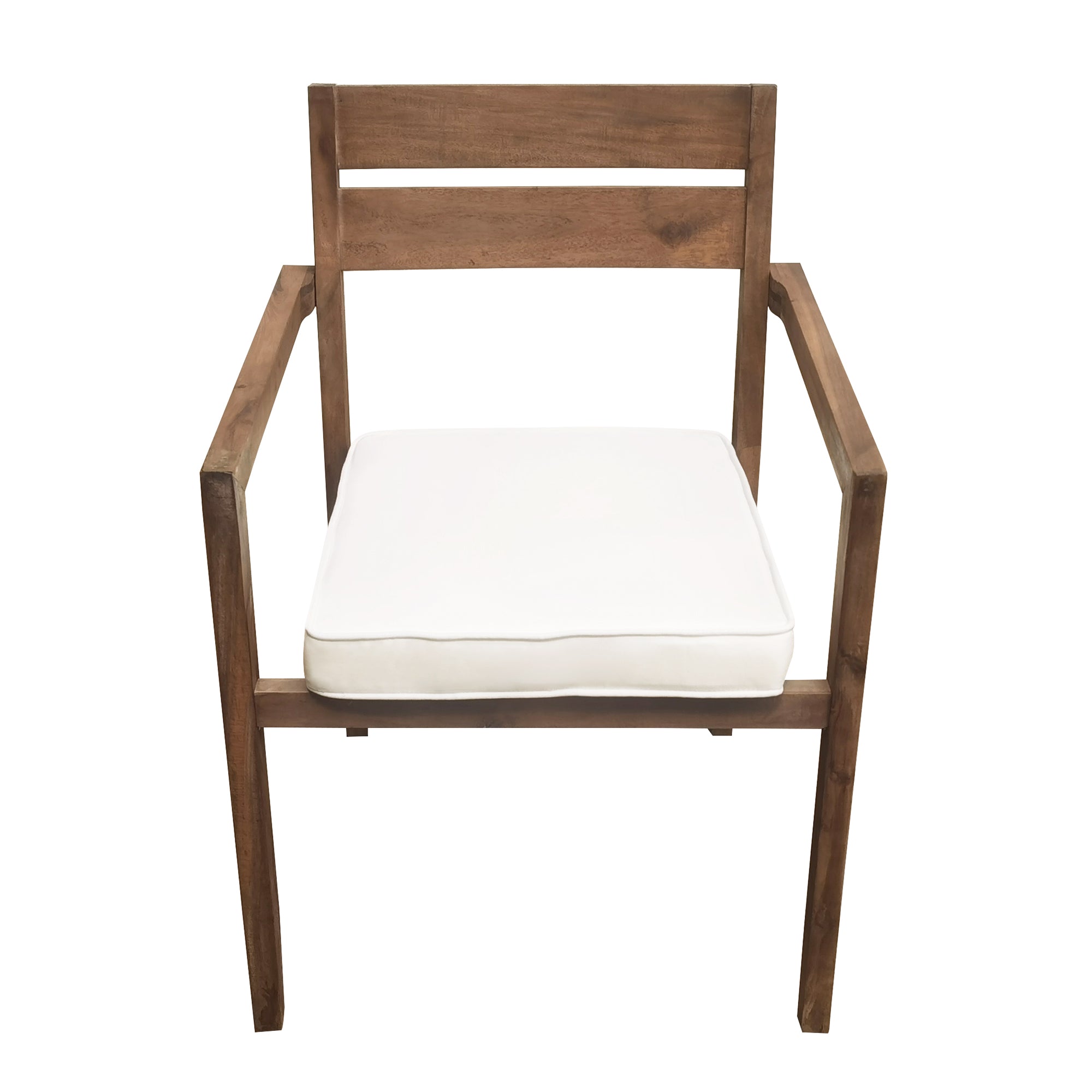 Acacia Wood Outdoor Dining Set with Table And 6 Chairs