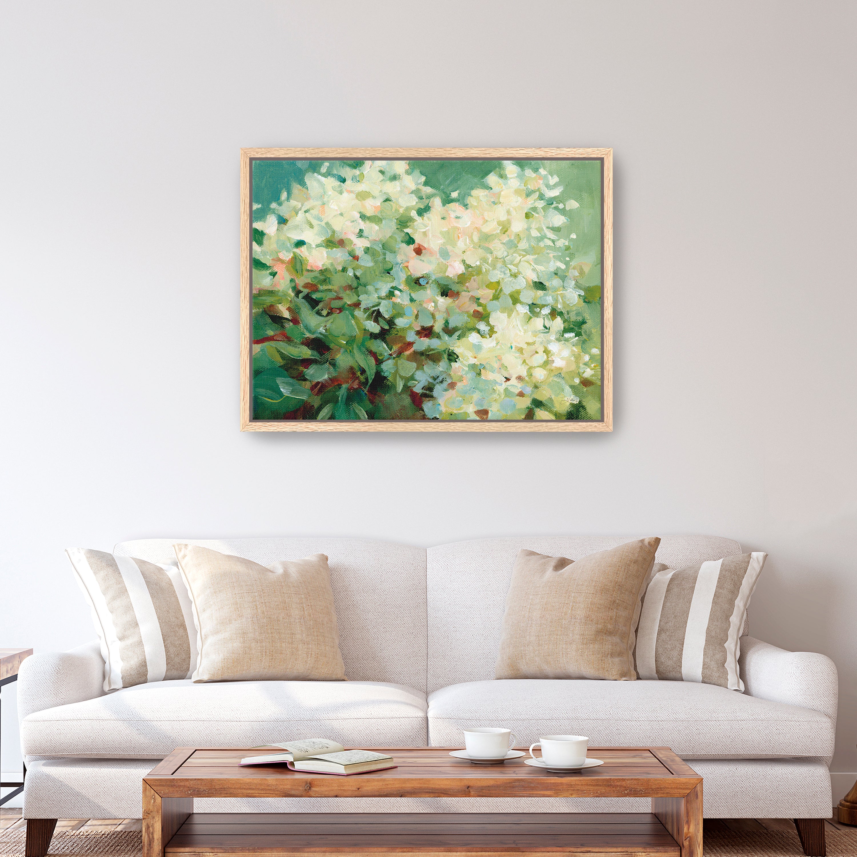 Humble Hydrangea Canvas Giclee