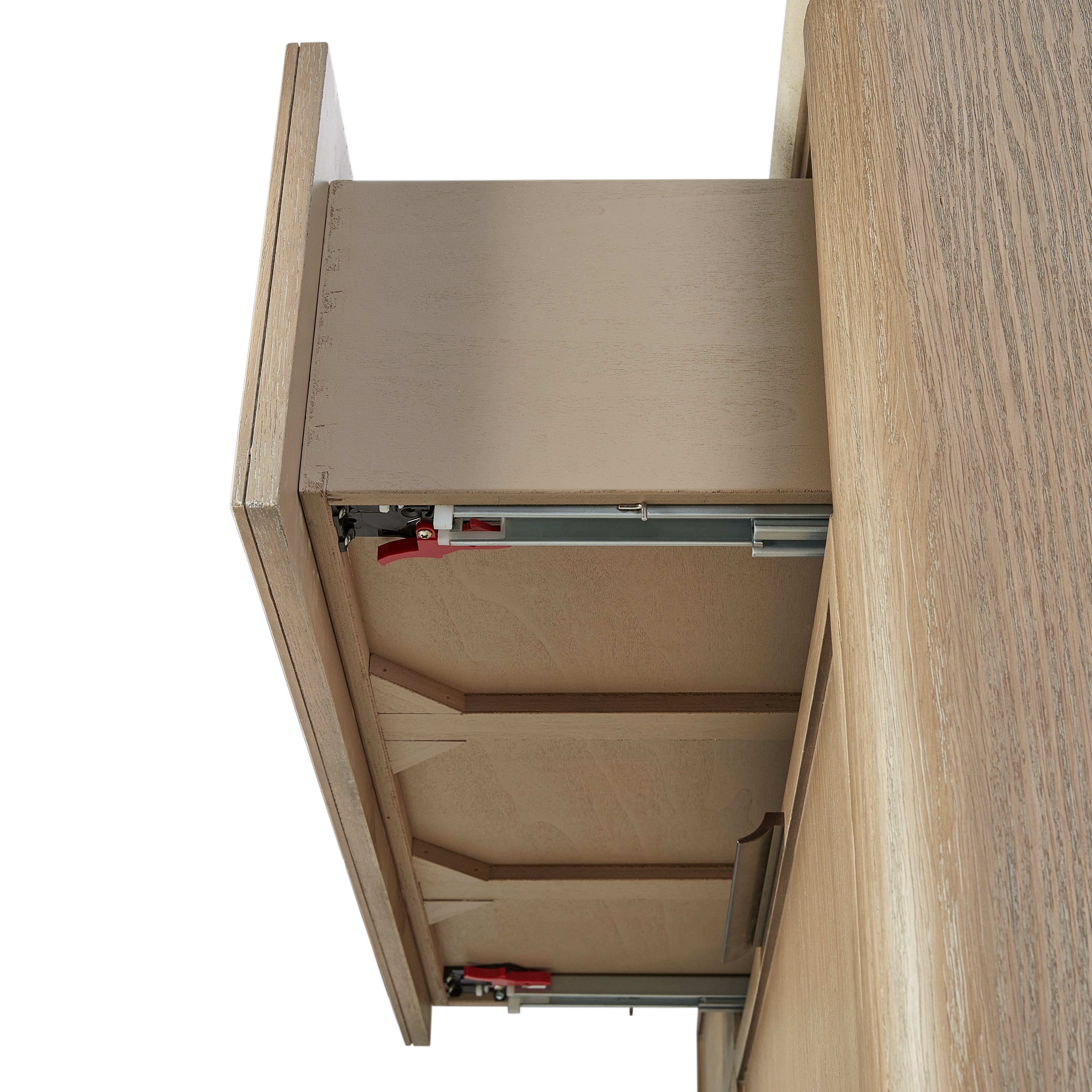Ashborne Oak Veneer 6-Drawer Dresser