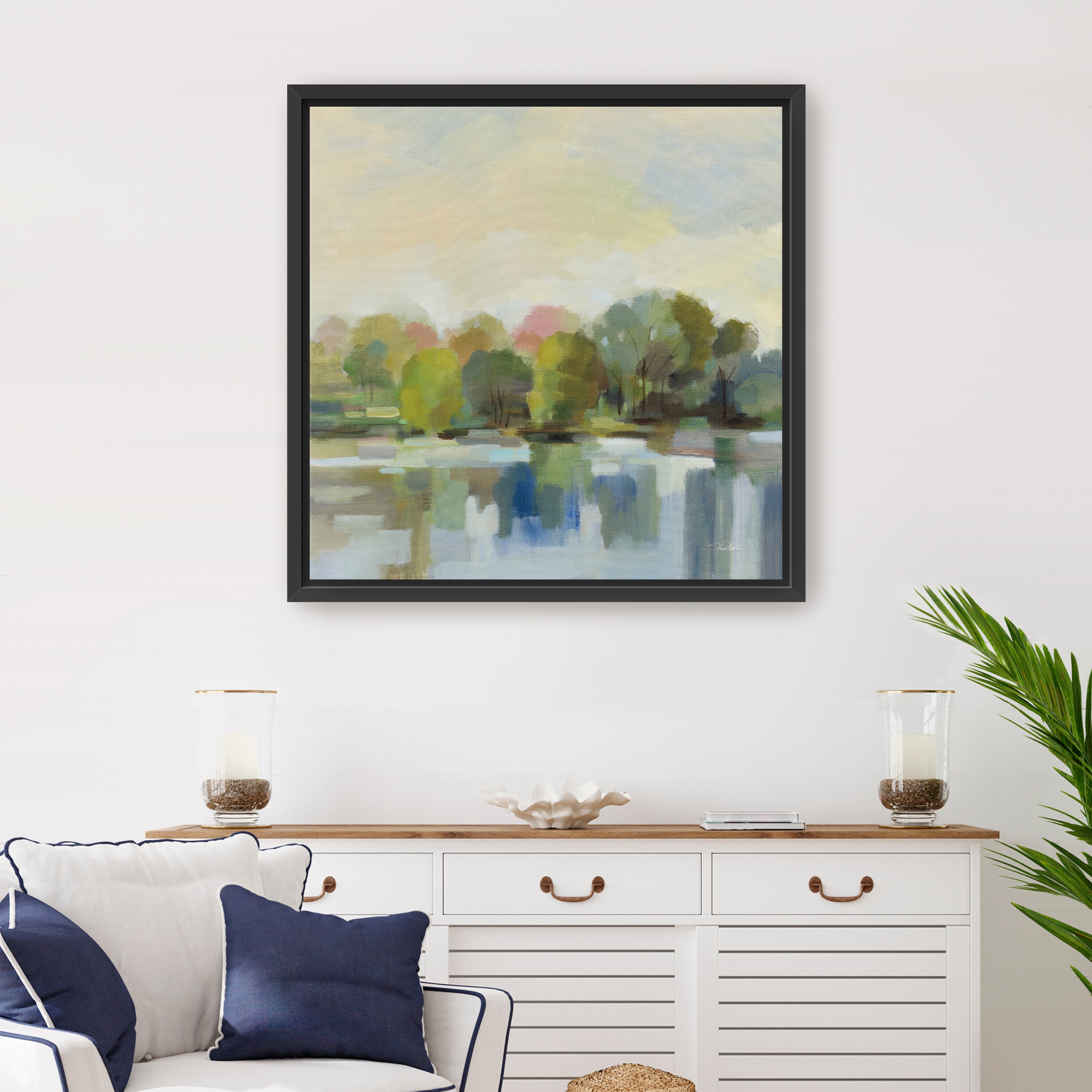 Spring Willows Canvas Giclee