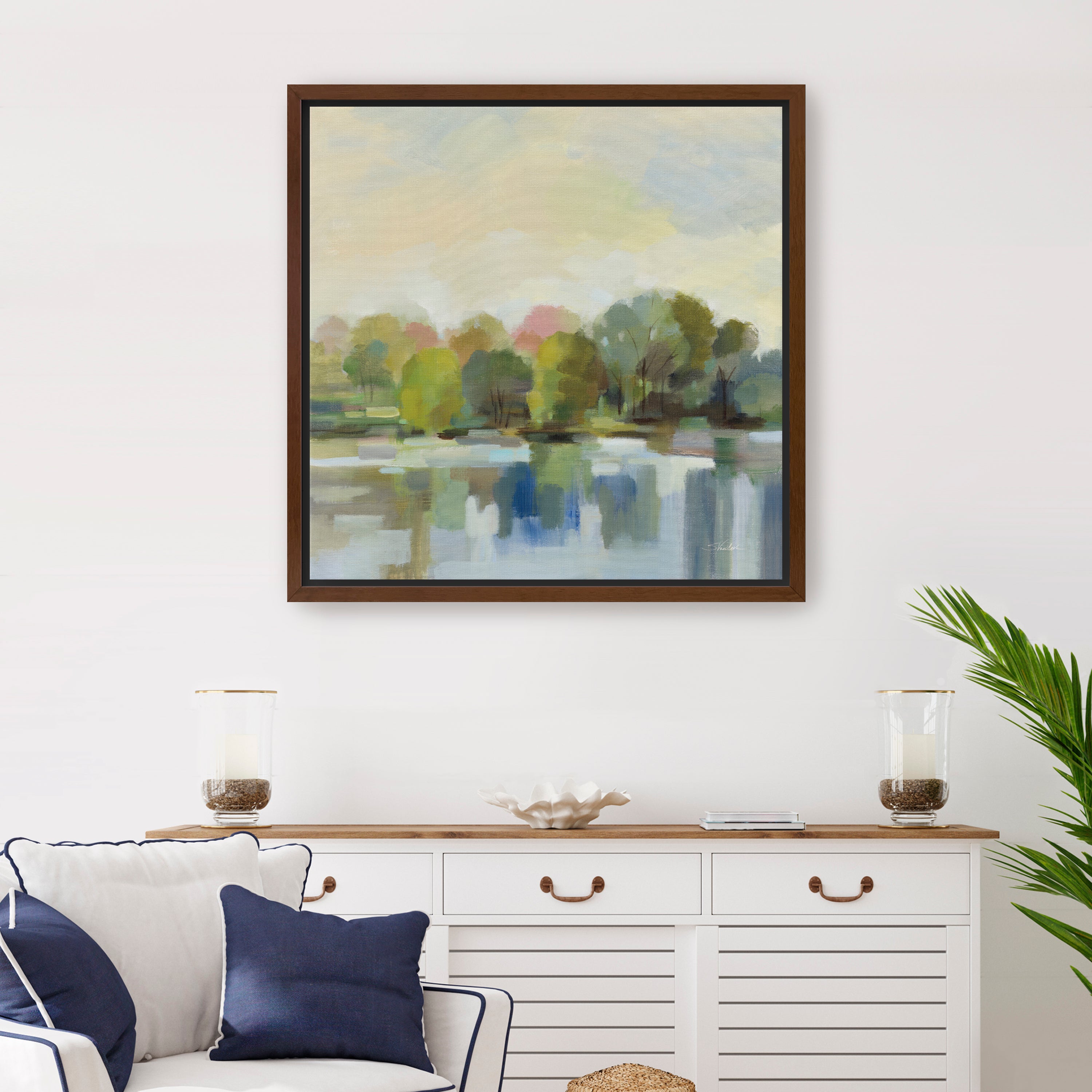 Spring Willows Canvas Giclee