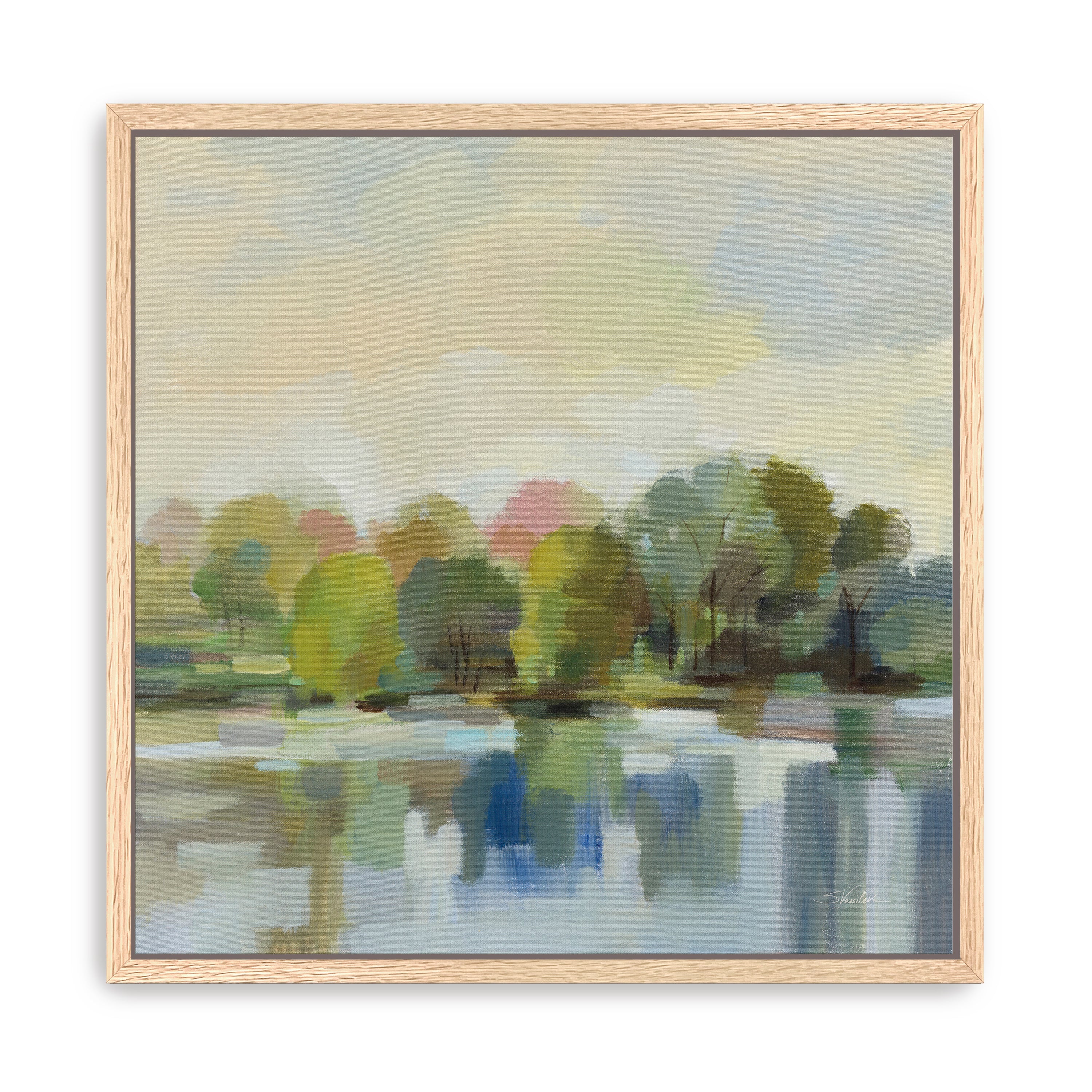 Spring Willows Canvas Giclee
