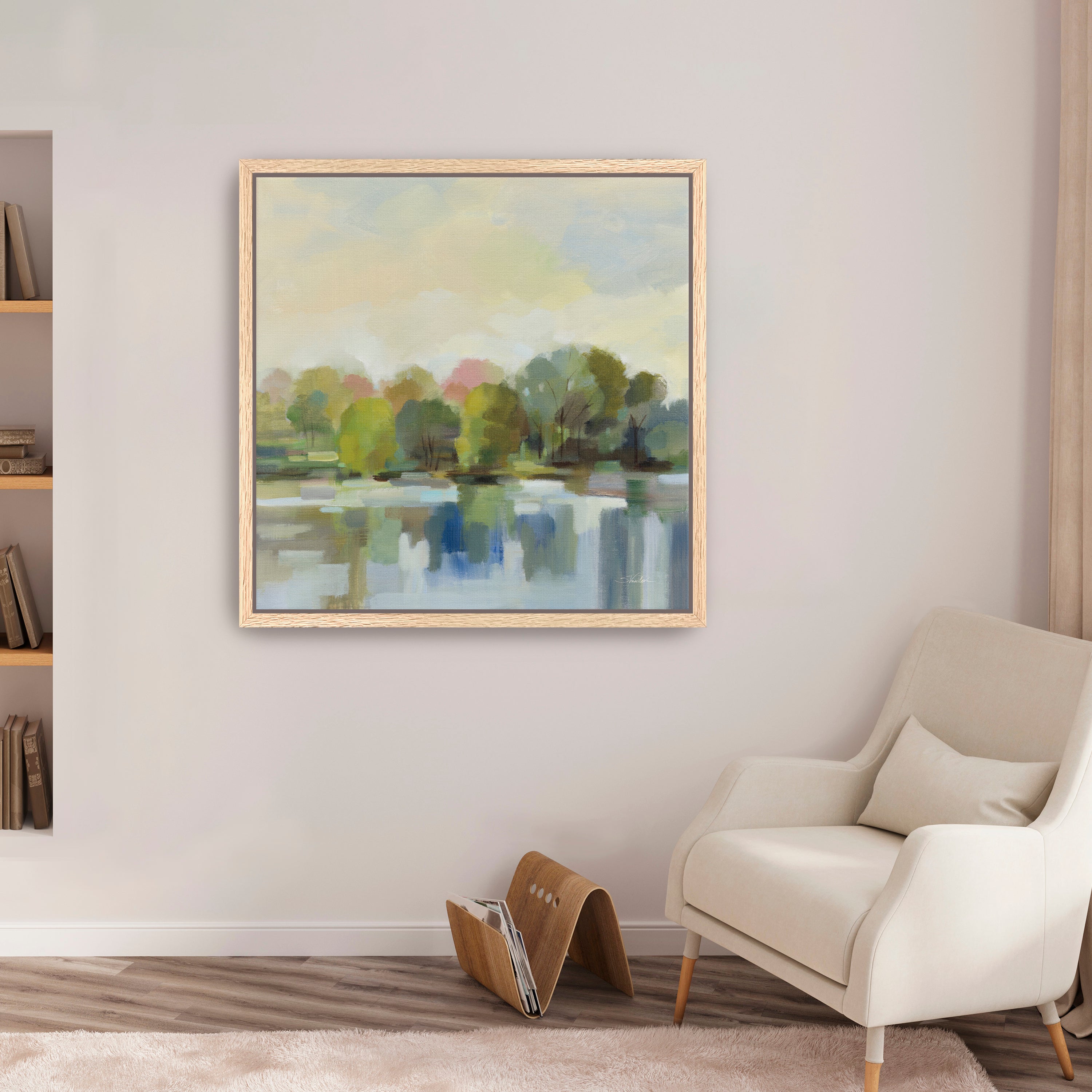 Spring Willows Canvas Giclee