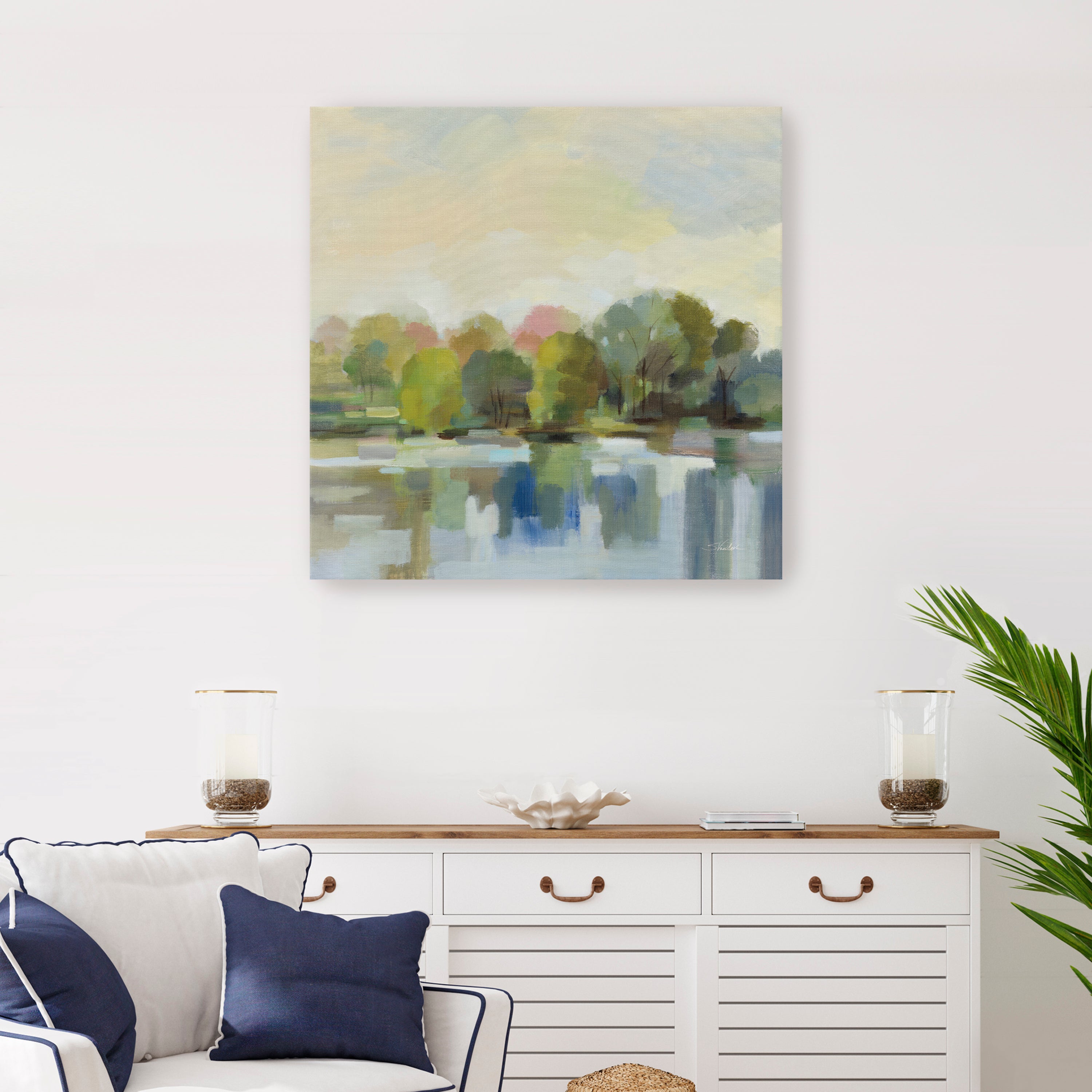 Spring Willows Canvas Giclee