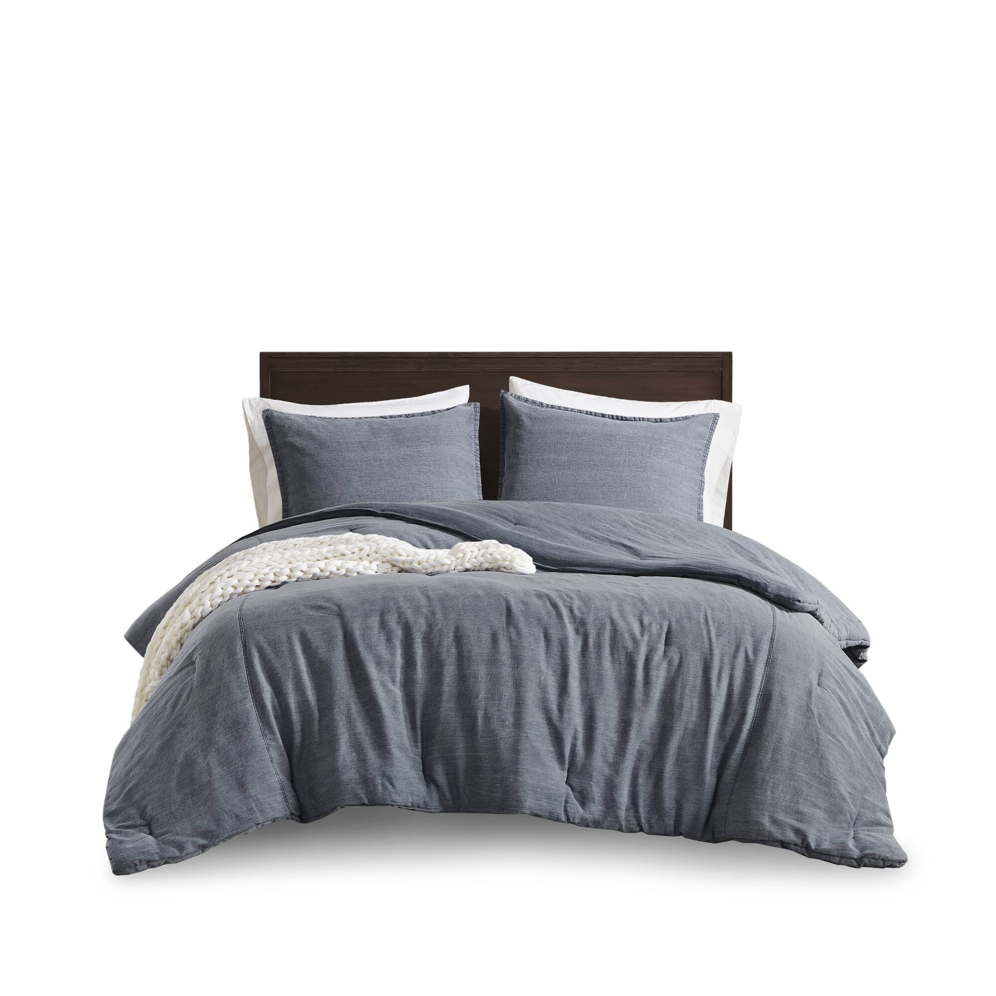 2-Piece Twill Washed Comforter Set