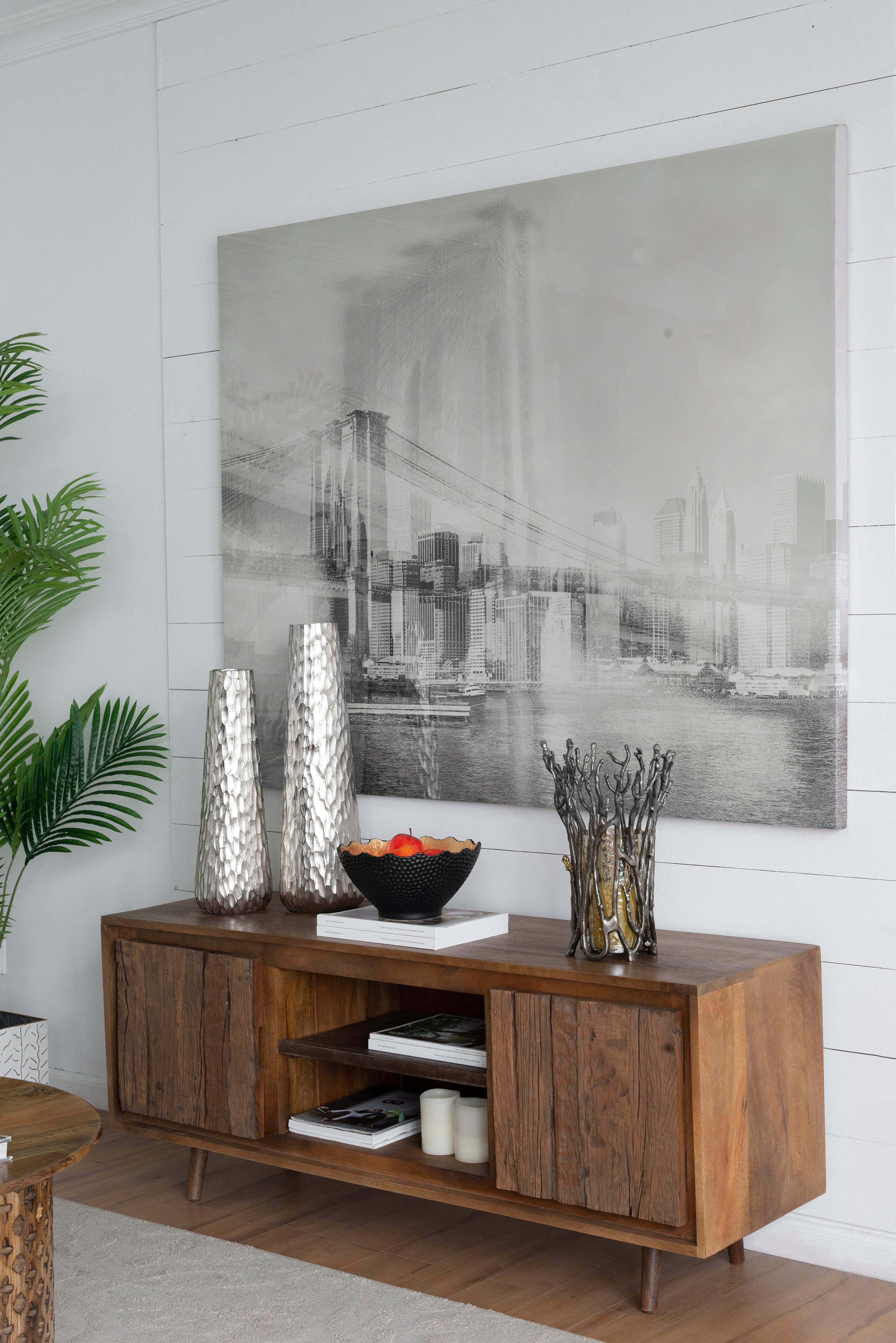 Reclaimed Wood TV Stand