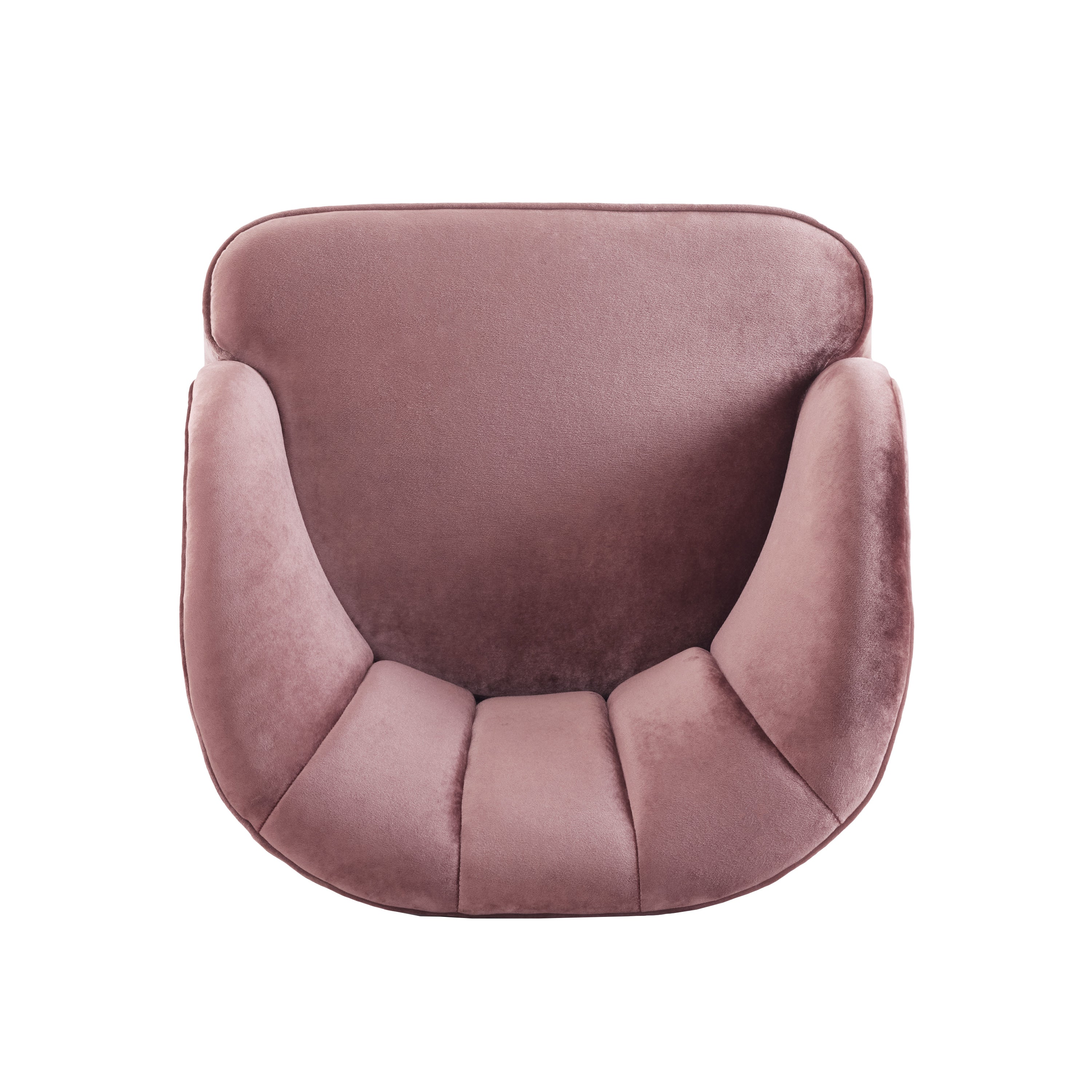 Upholstered Barrel Accent Chair