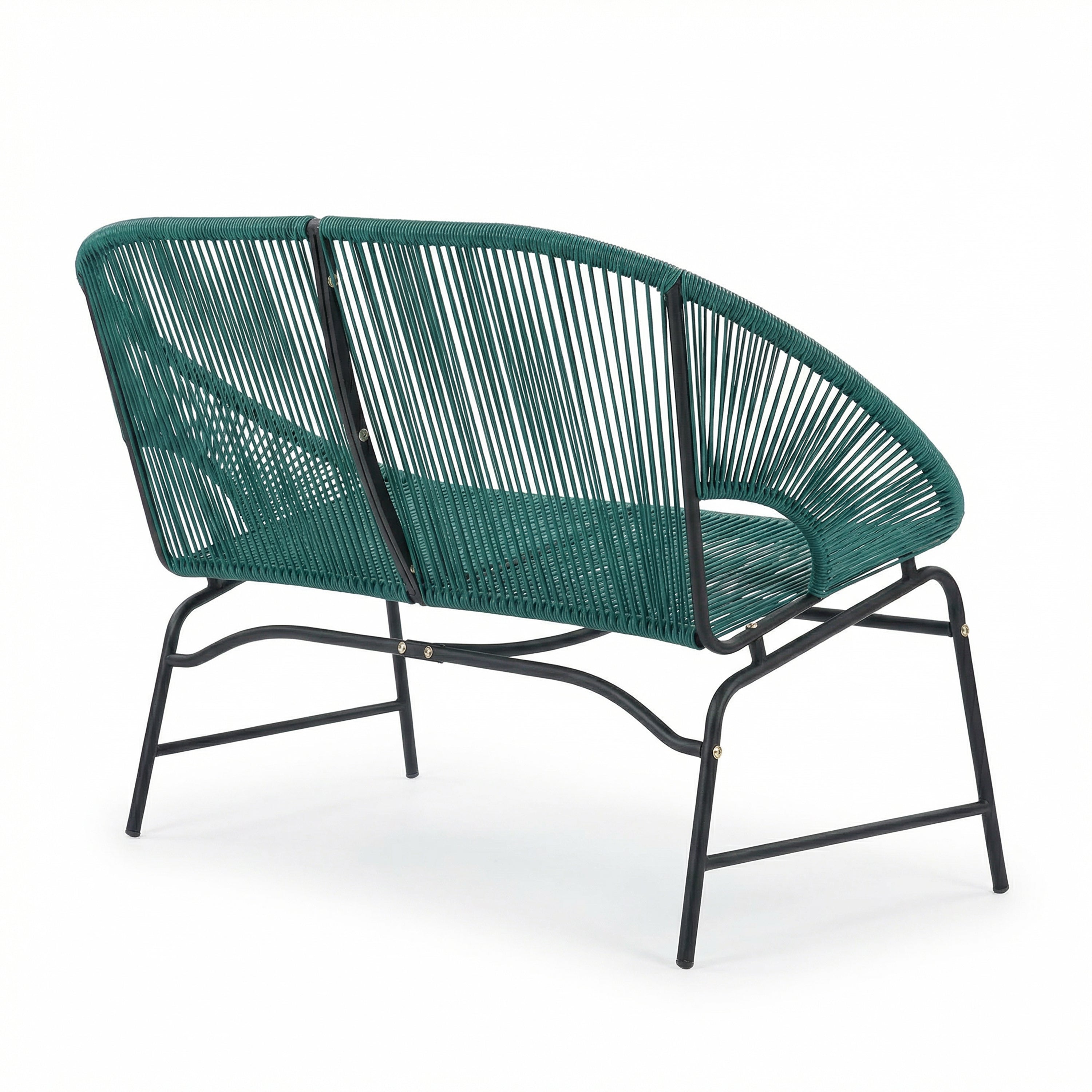 Nusa Outdoor Patio Wicker Loveseat