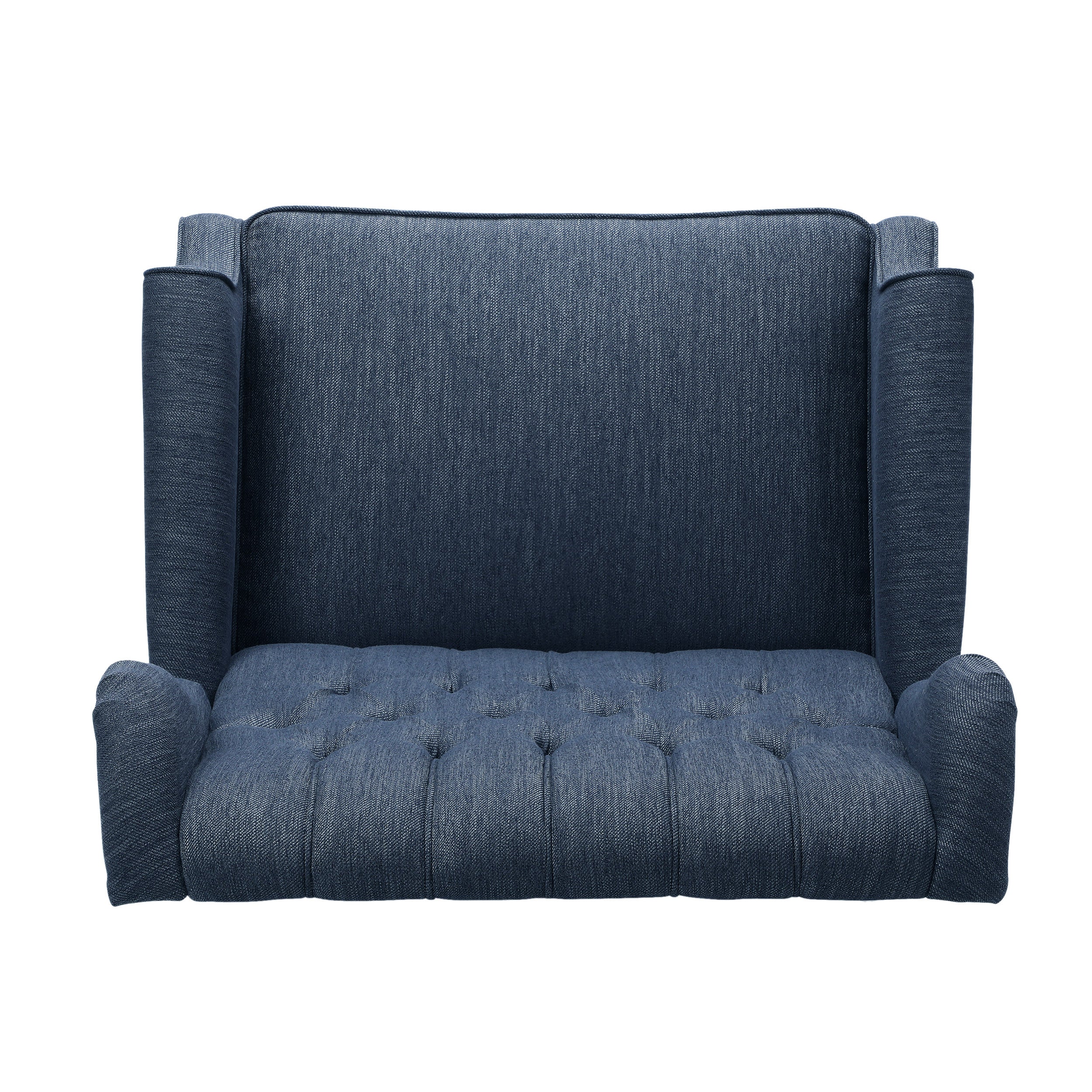 Oversized Wingback Tufted Recliner Accent Chair