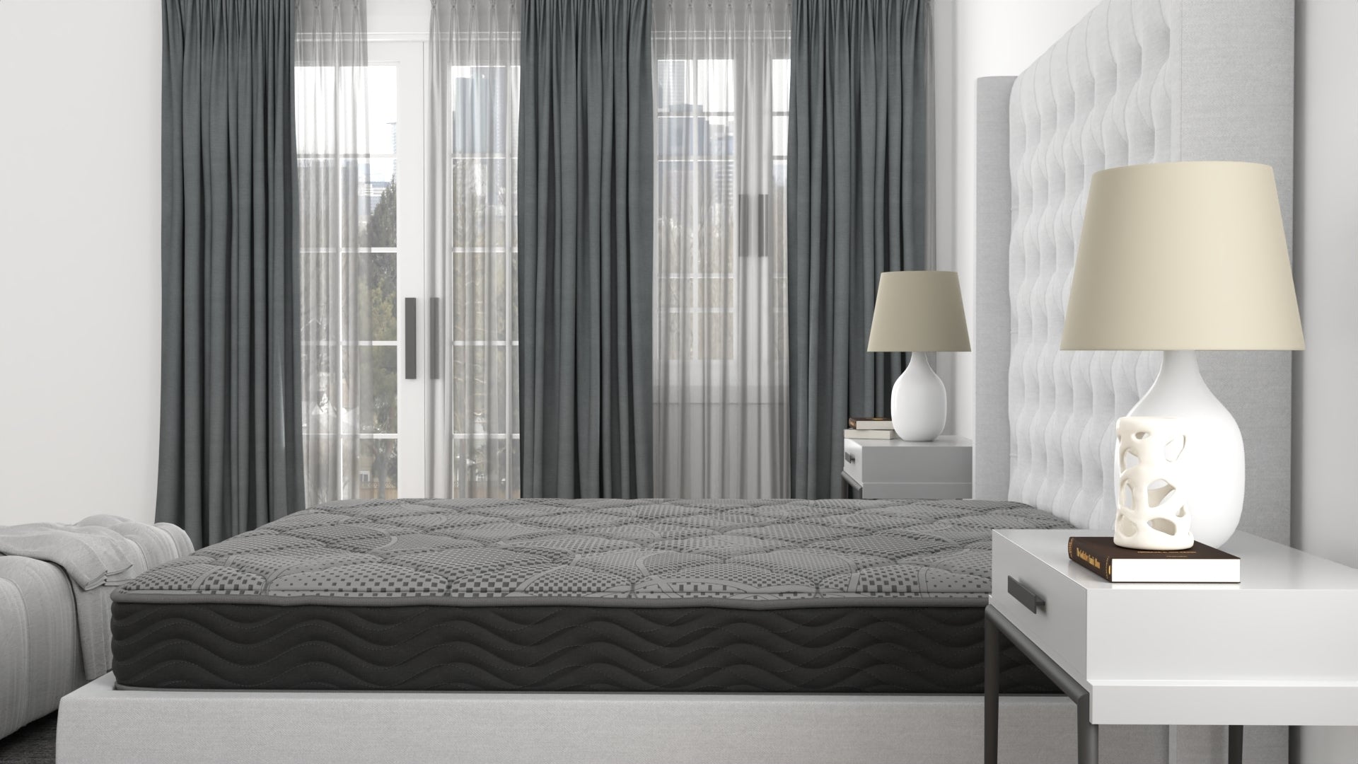 BedTech CS Hybrid Pocket Coil 8" Mattress