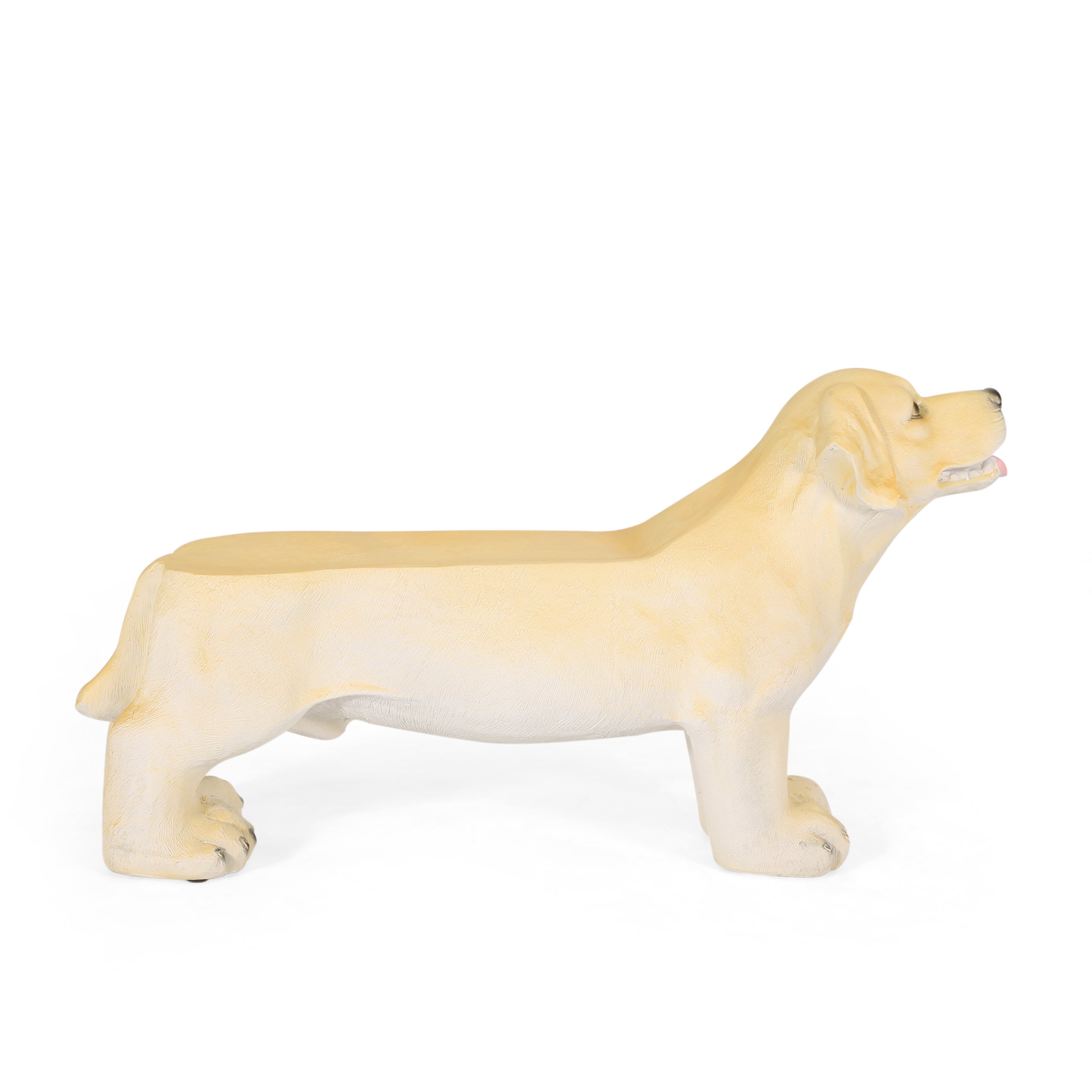 Mandy Outdoor Lab Dog Garden Statue
