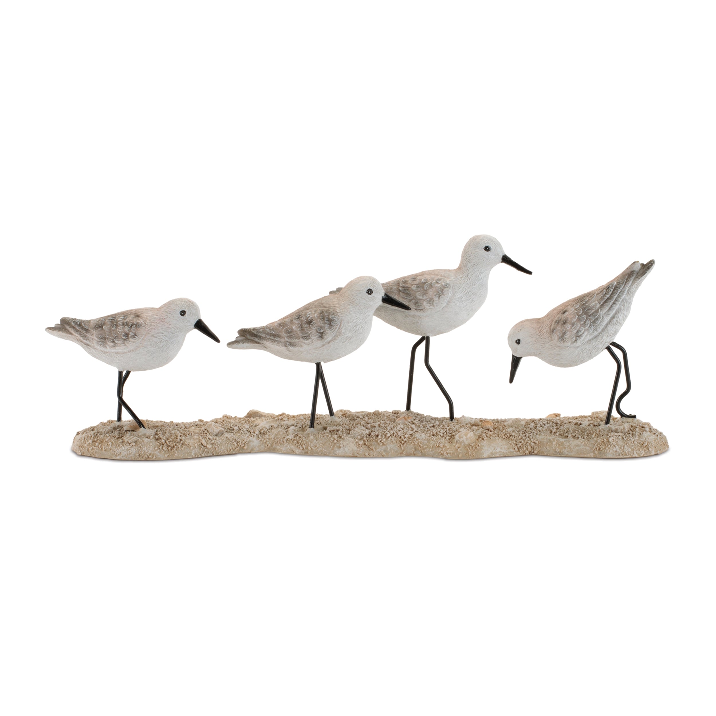 Sea Birds on Branch Figurine, Set of 2