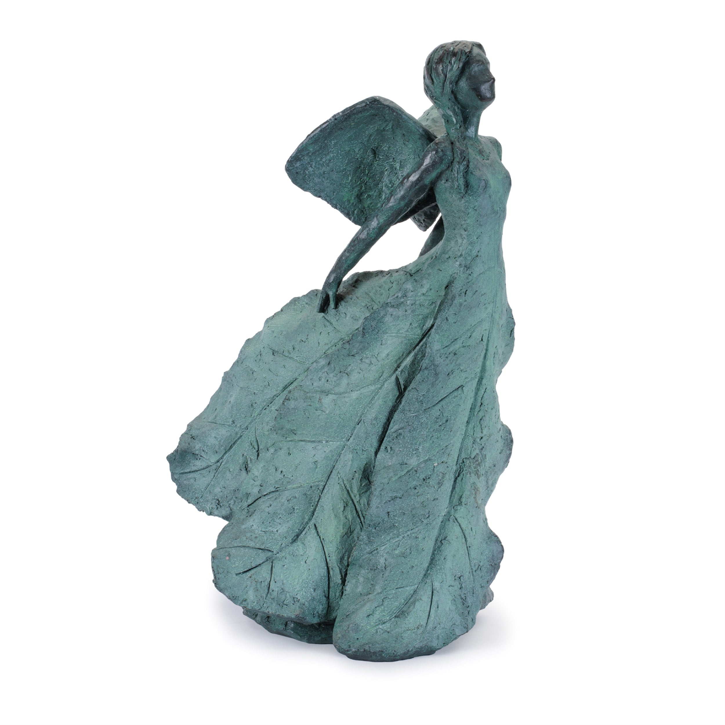Stone Garden Fairy Statue, Set of 2