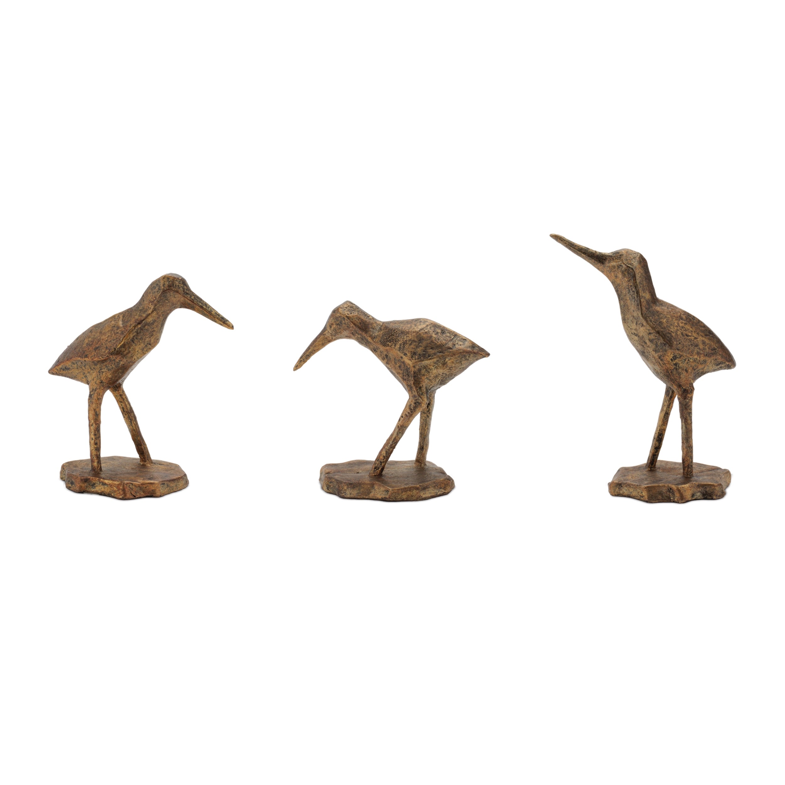 Modern Sea Bird Figurine, Set of 3