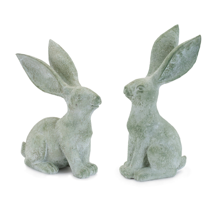 Long Ear Rabbit Figurine, Set of 4