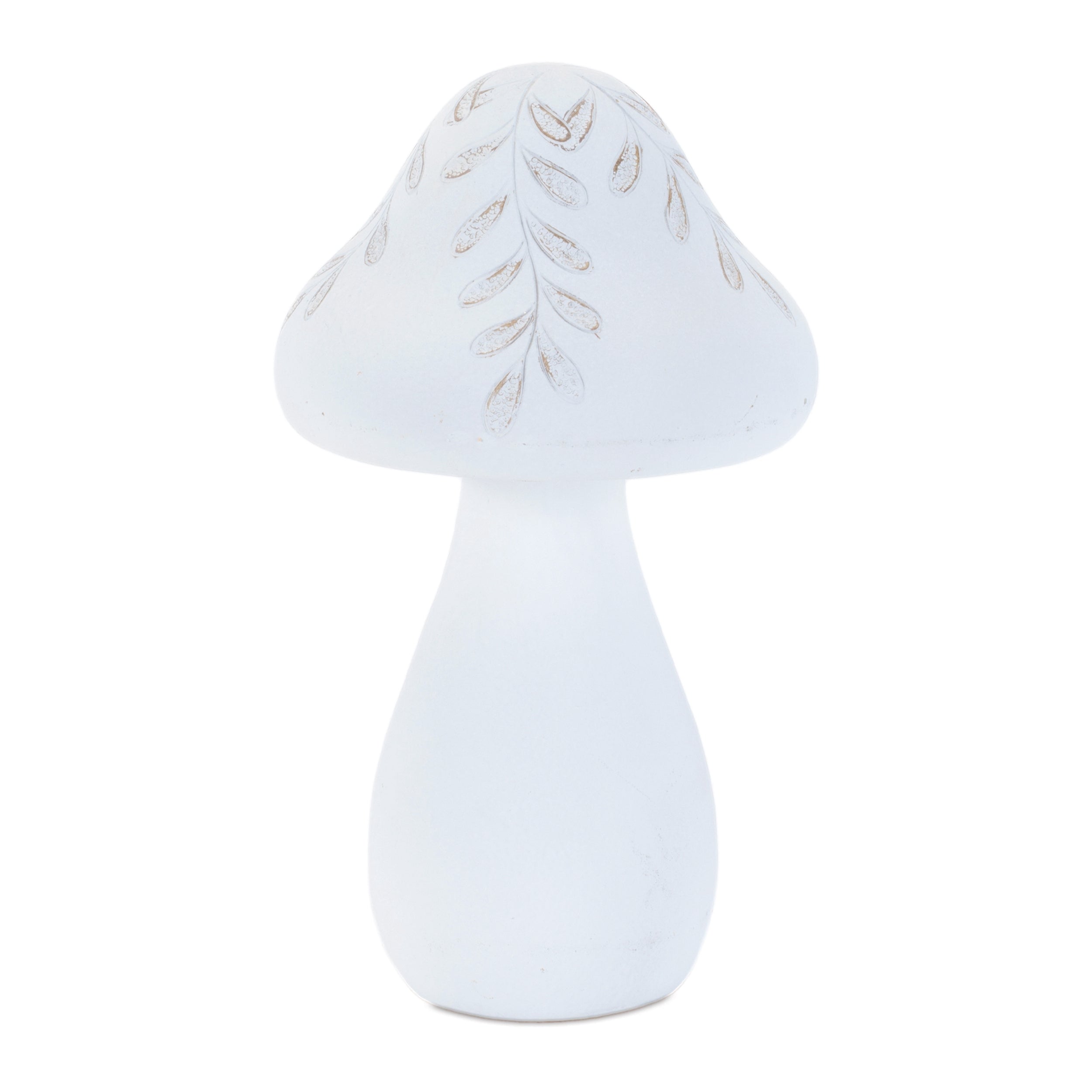 Etched Mushroom Decor, Set of 2