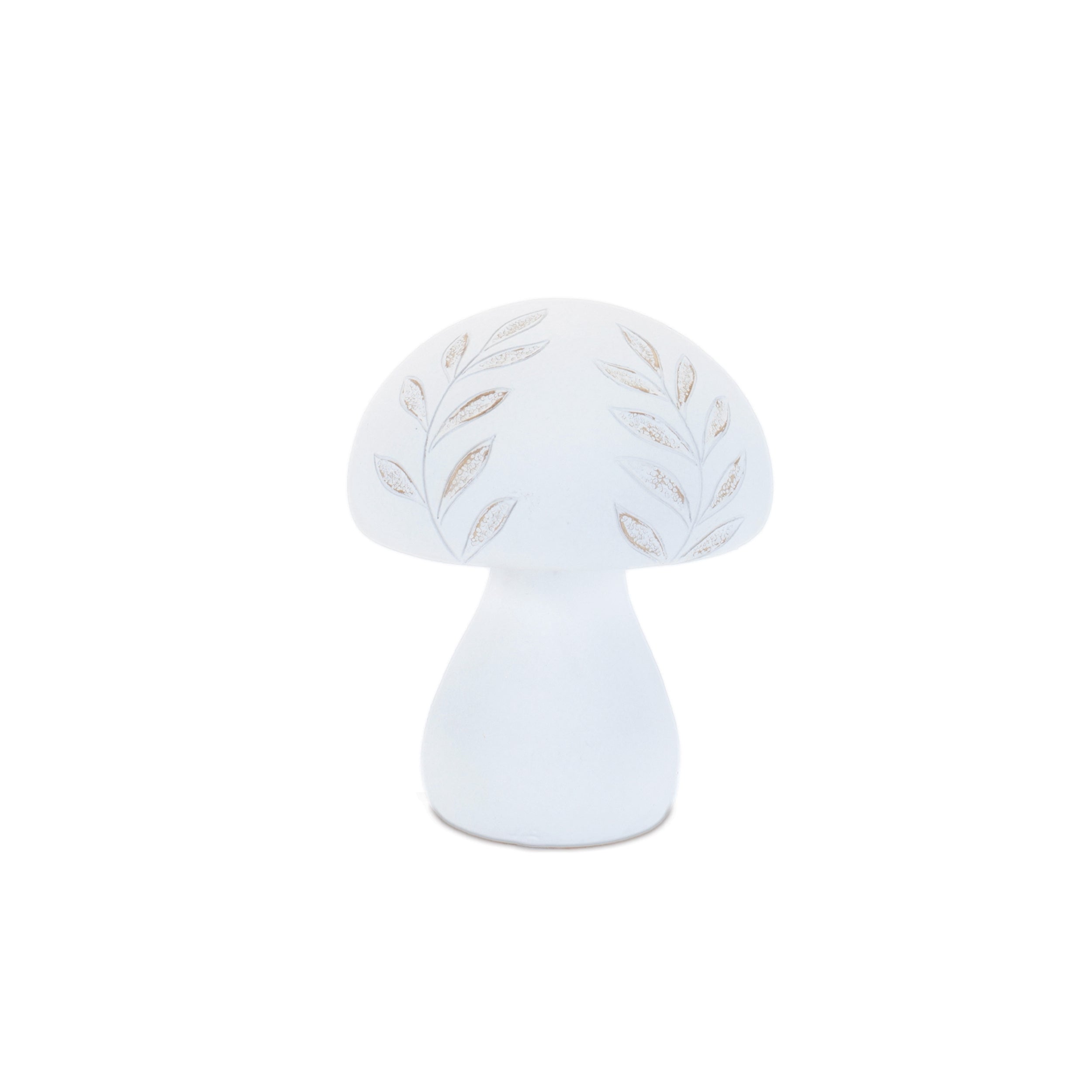 Etched Mushroom Decor, Set of 2